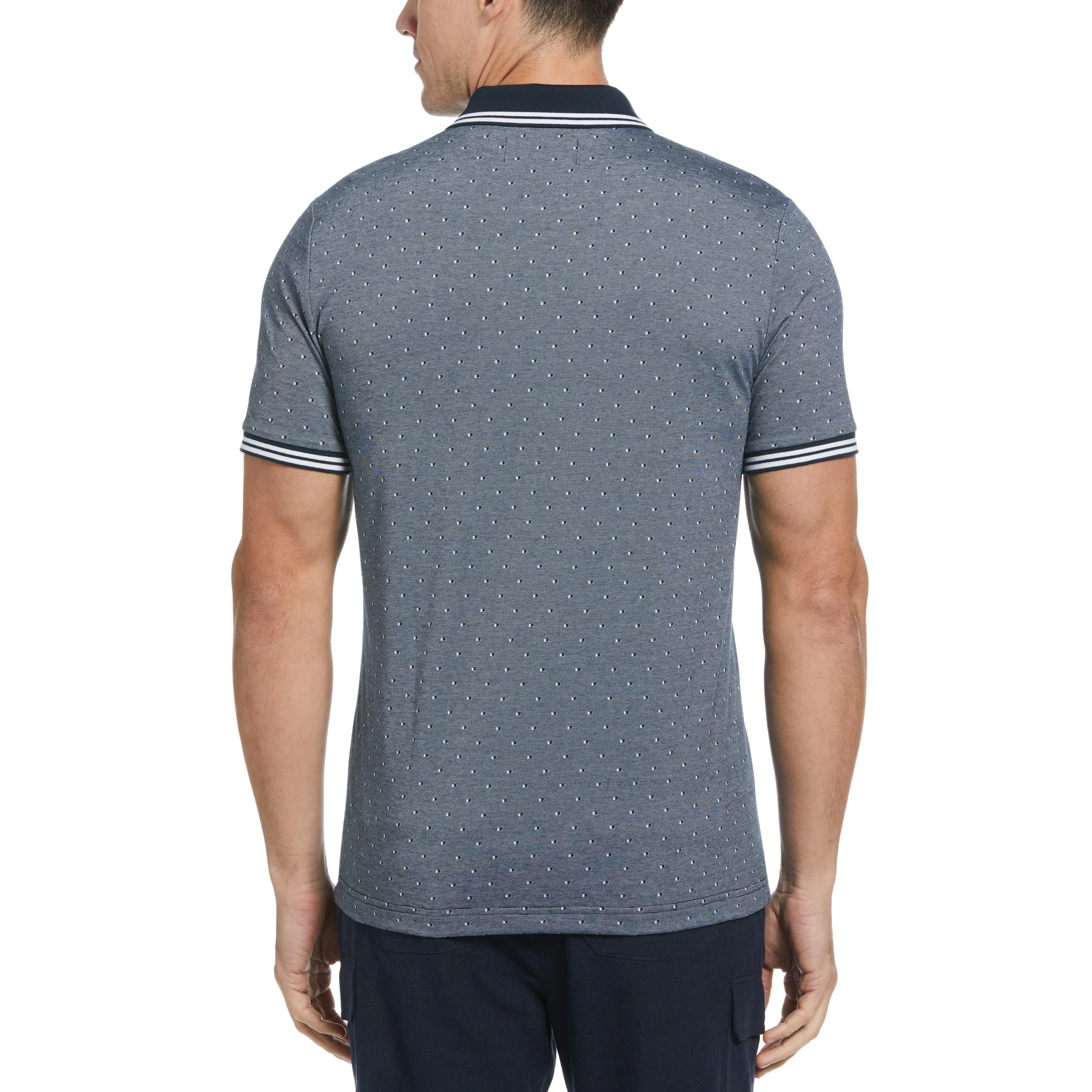 Jacquard Allover Dobby Print Polo sold by Original Penguin product image thumbnail 2