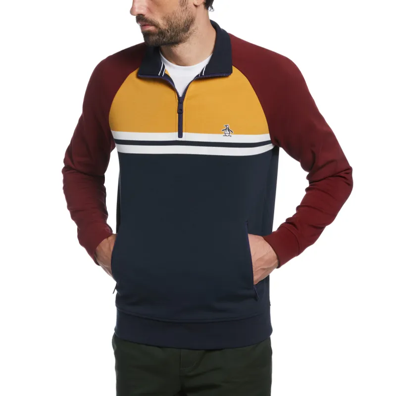 1/4 Zip Color Block Jacket sold by Original Penguin