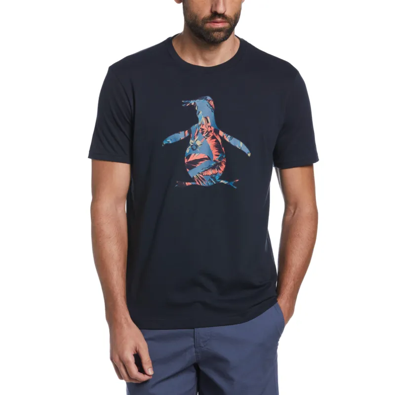 Leaf Fill Pete Print Tee sold by Original Penguin