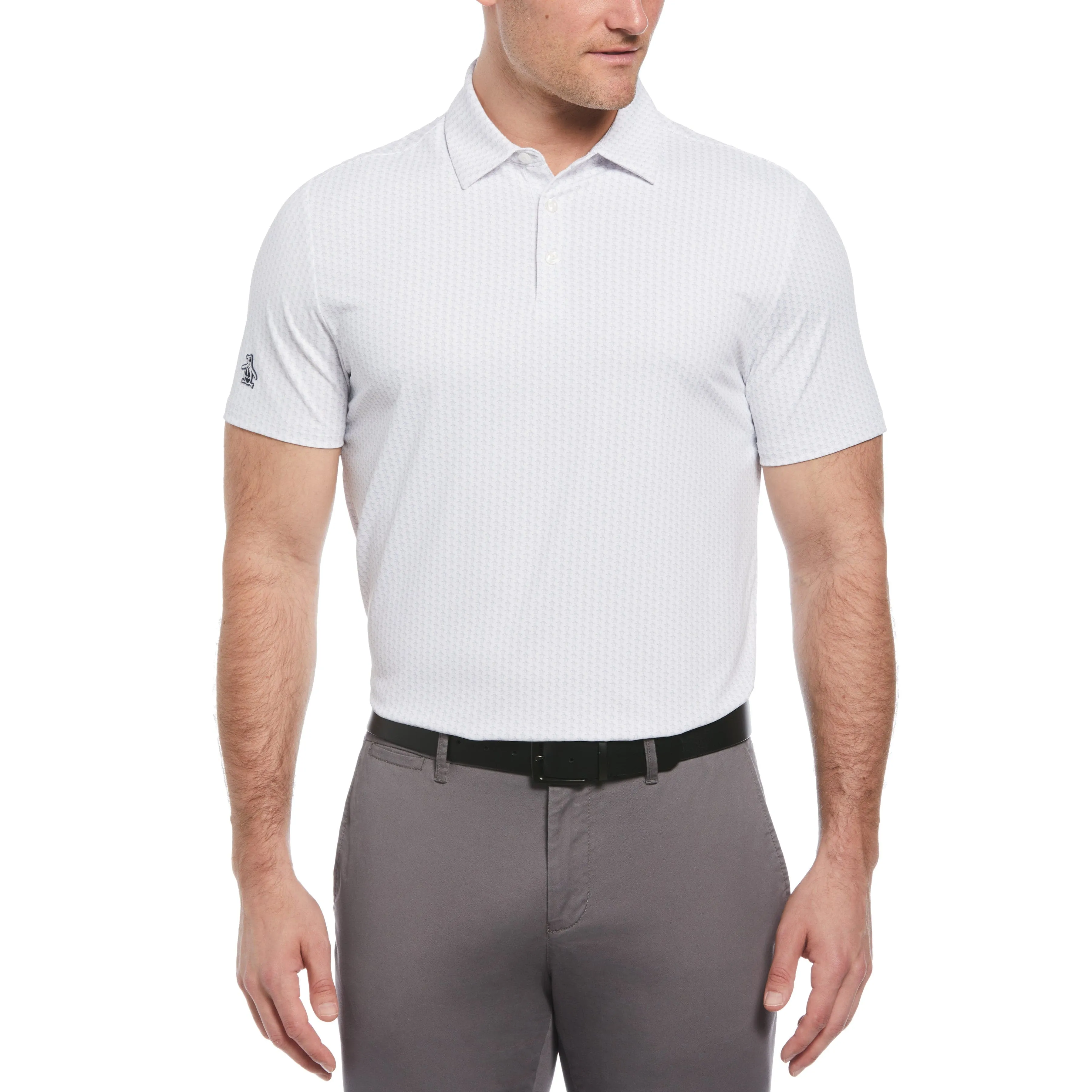 All-Over Pete Print Golf Polo sold by Original Penguin