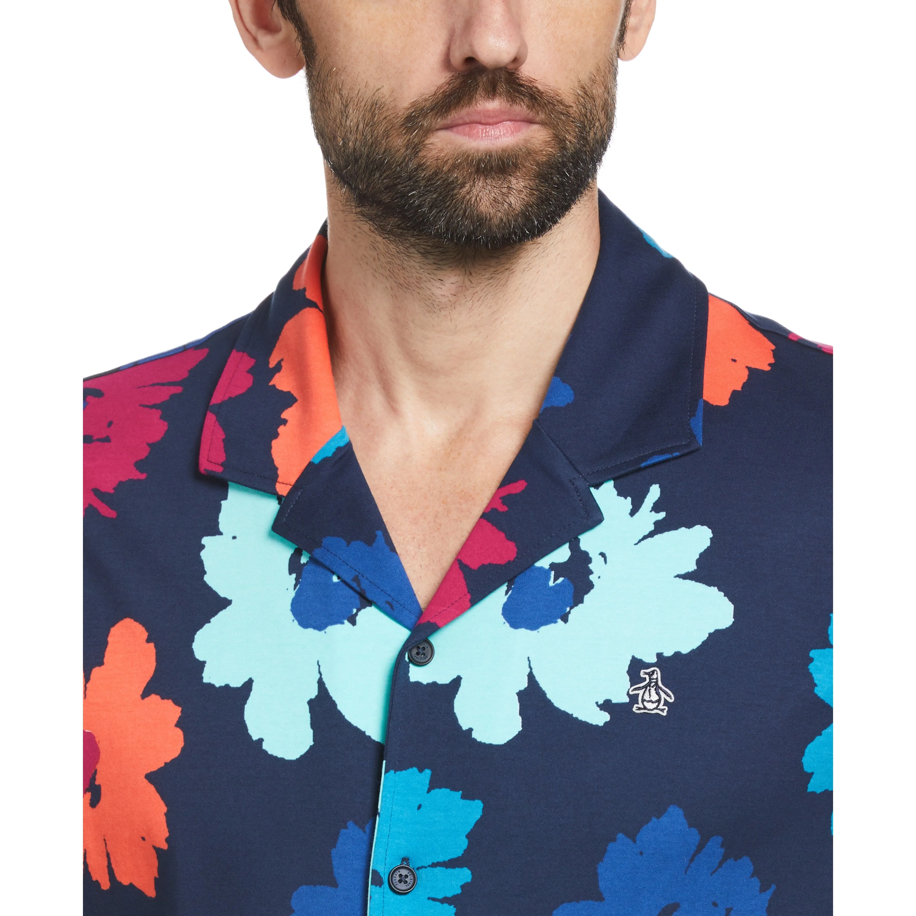 Floral Print Camp Collar Shirt sold by Original Penguin product image thumbnail 3