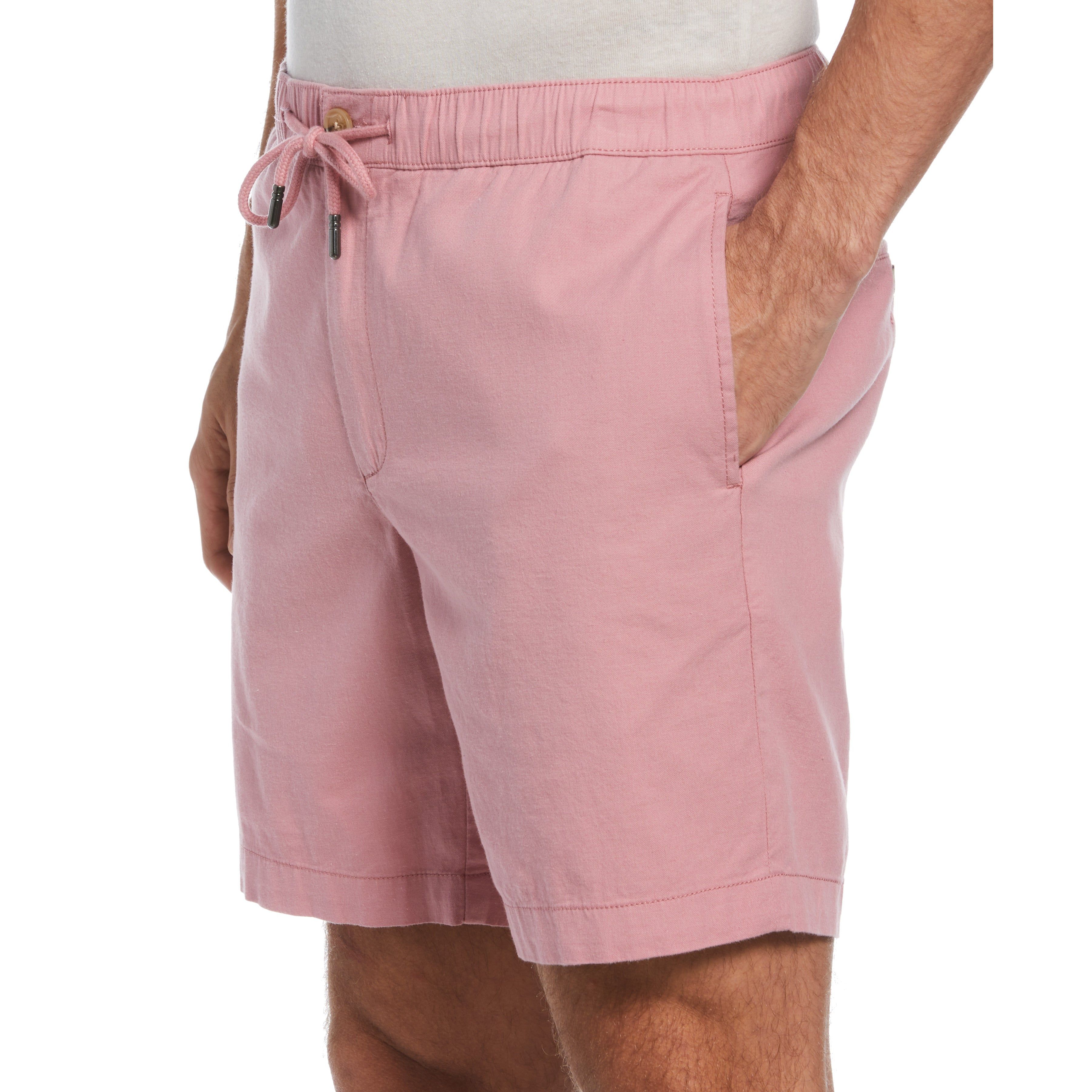 Linen Blend Drawstring Shorts sold by Original Penguin product image thumbnail 3