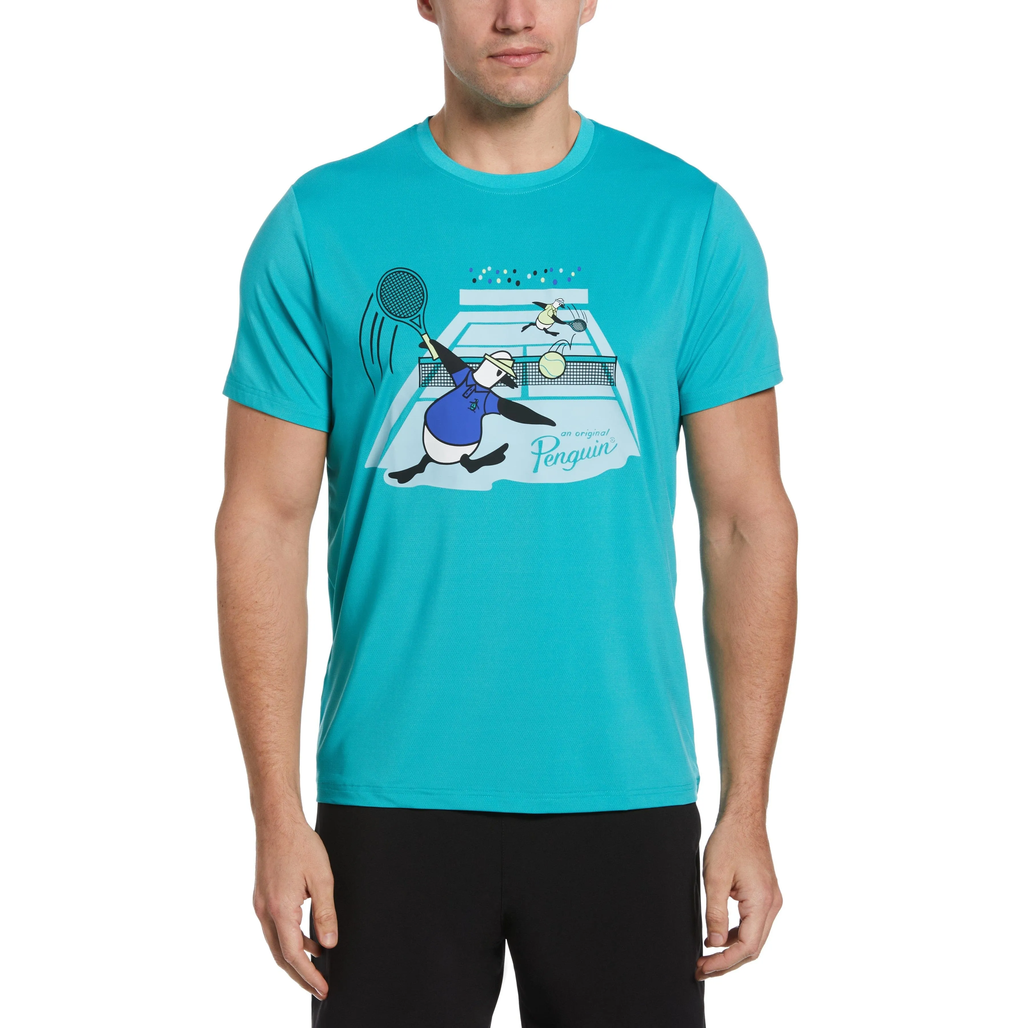 Original Performance Graphic Tennis Tee sold by Original Penguin