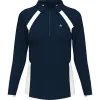 Women's Long Sleeve Color Block Quarter Zip Golf Jacket sold by Original Penguin