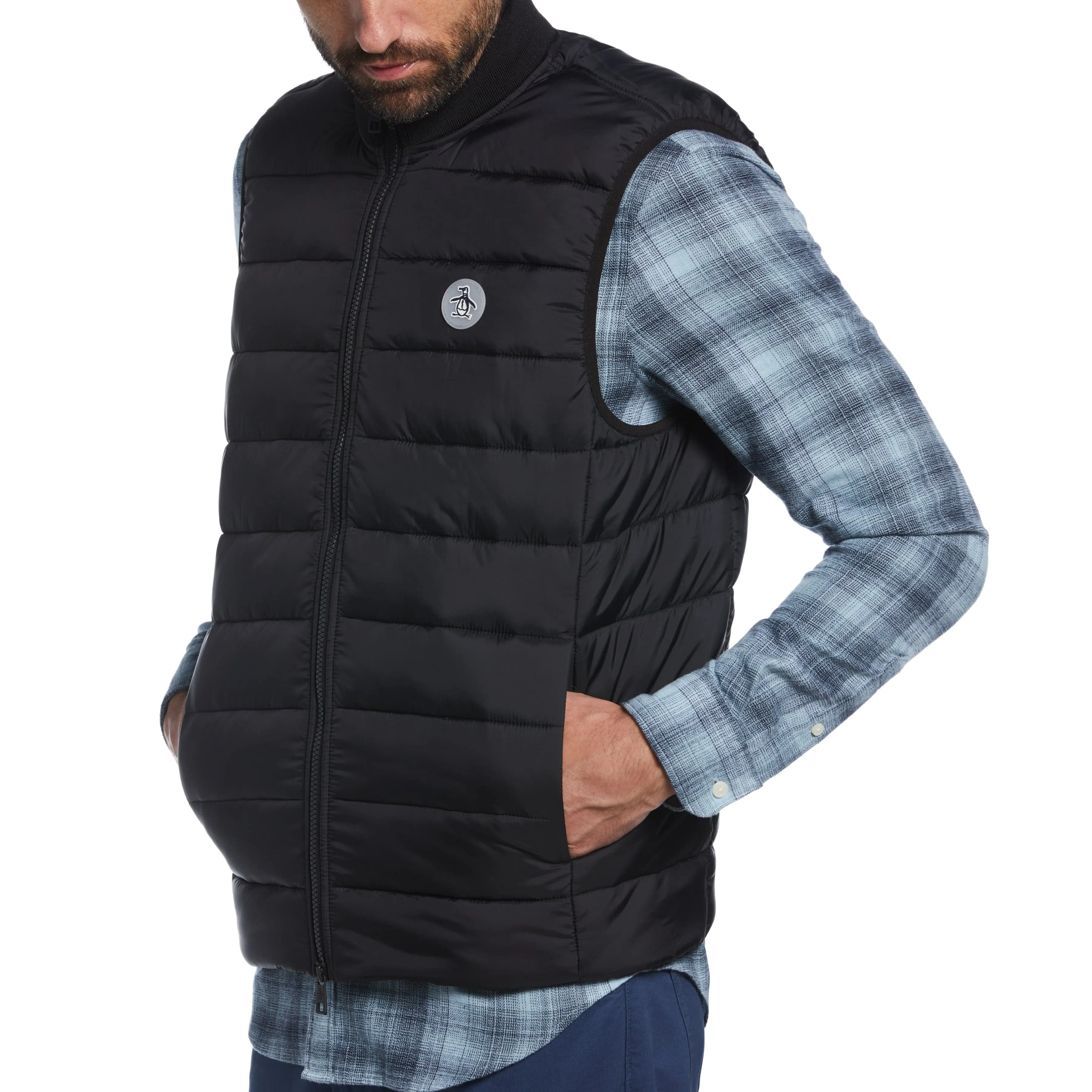 Lightweight Puffer Gilet Vest sold by Original Penguin product image thumbnail 3