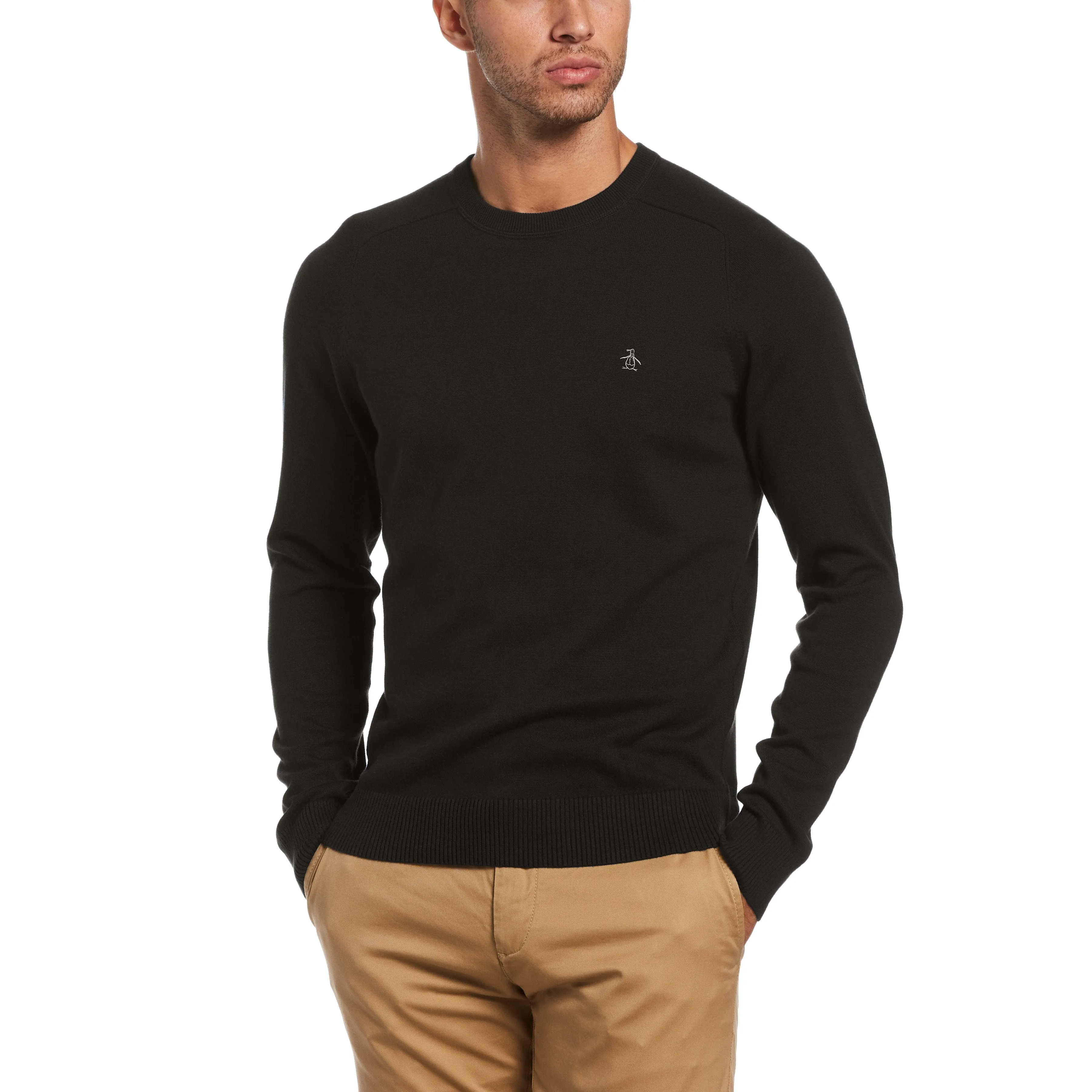 Raglan Crew Neck Sweater sold by Original Penguin