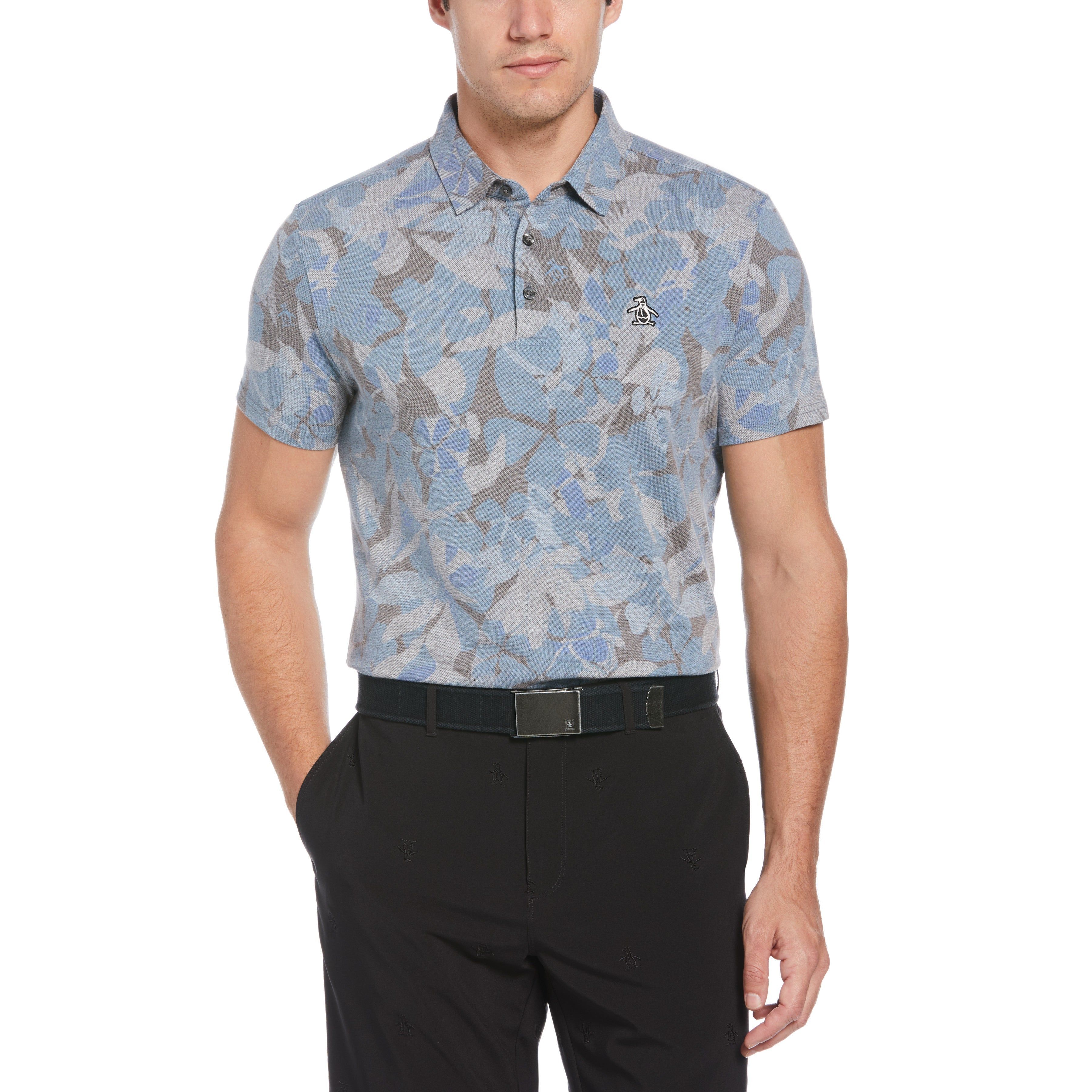 Camo Floral Print Polo sold by Original Penguin