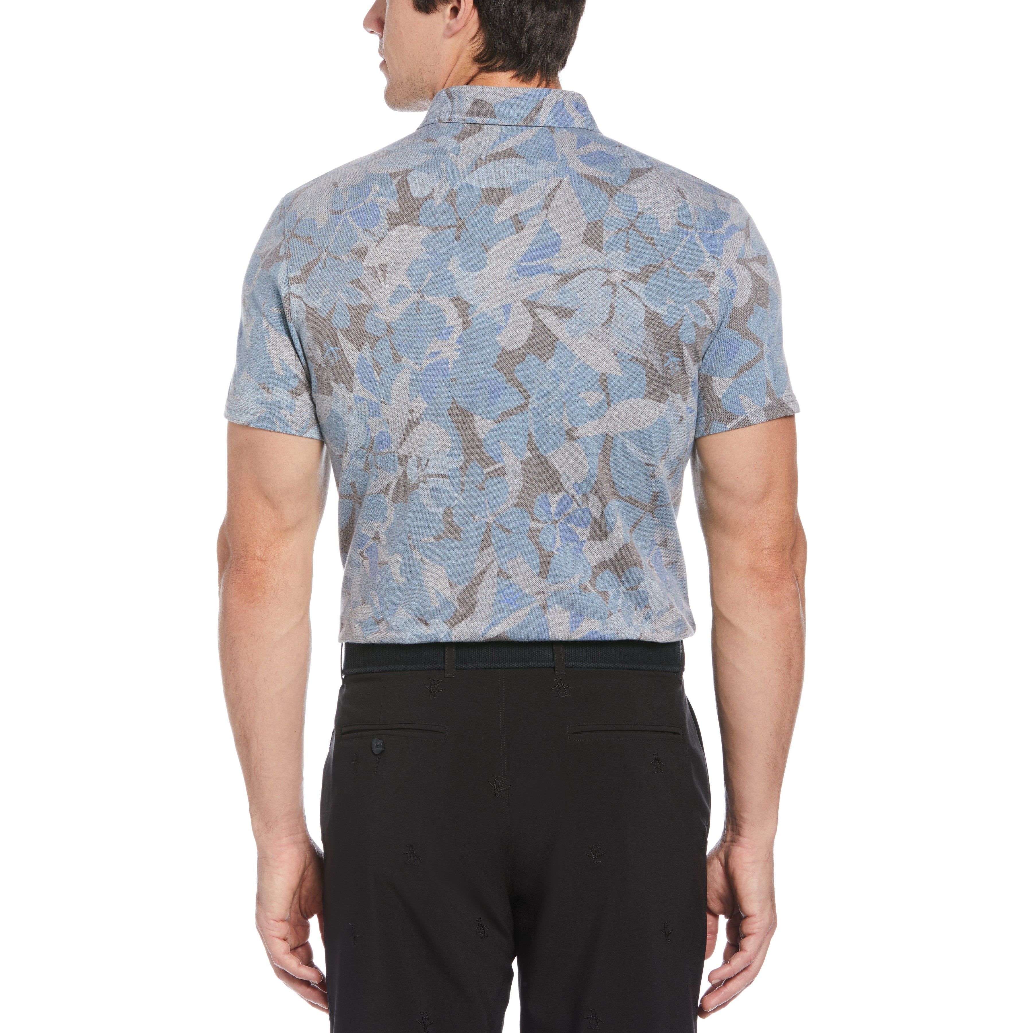 Camo Floral Print Polo sold by Original Penguin product image thumbnail 2