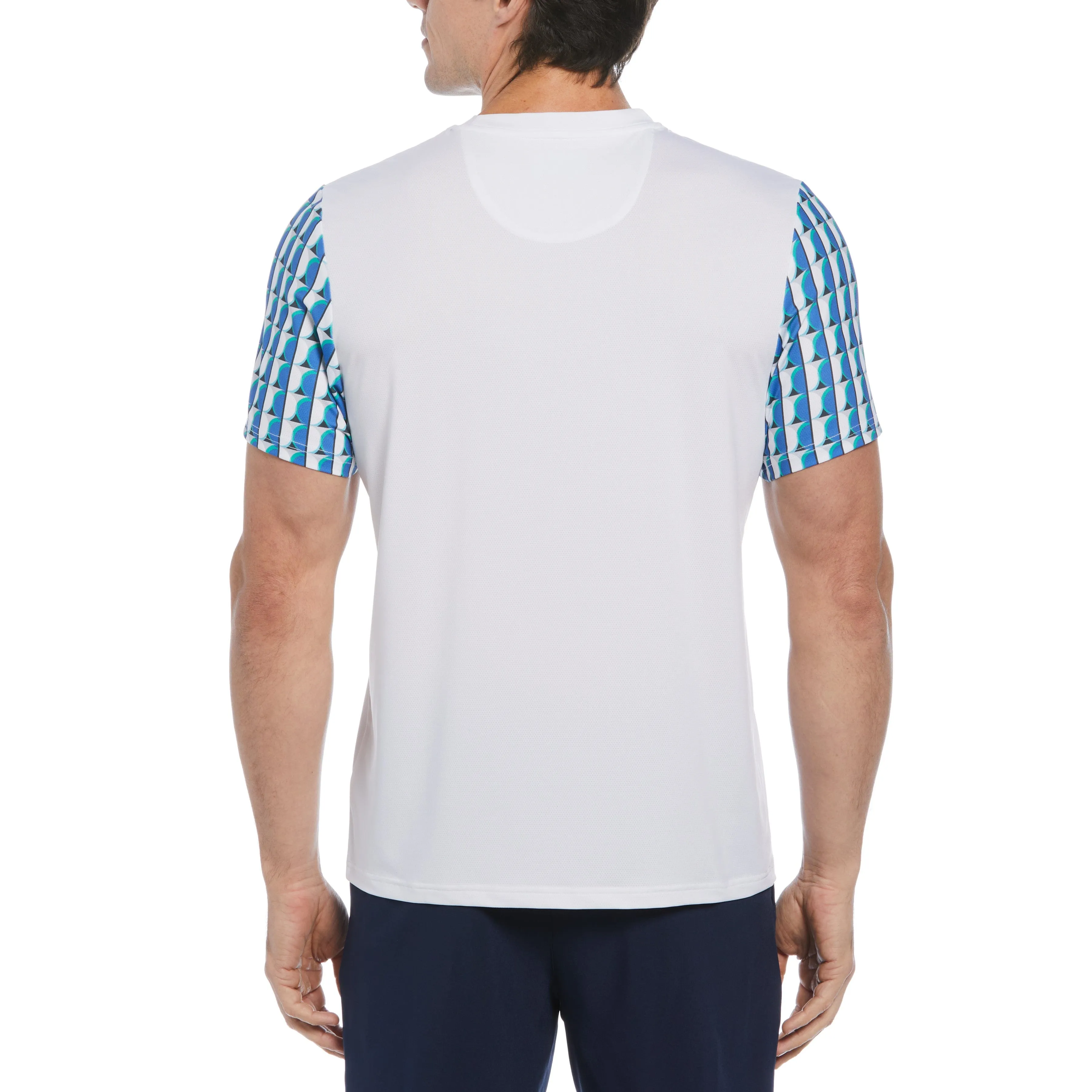 Geo Print Performance Tennis Tee sold by Original Penguin product image thumbnail 2