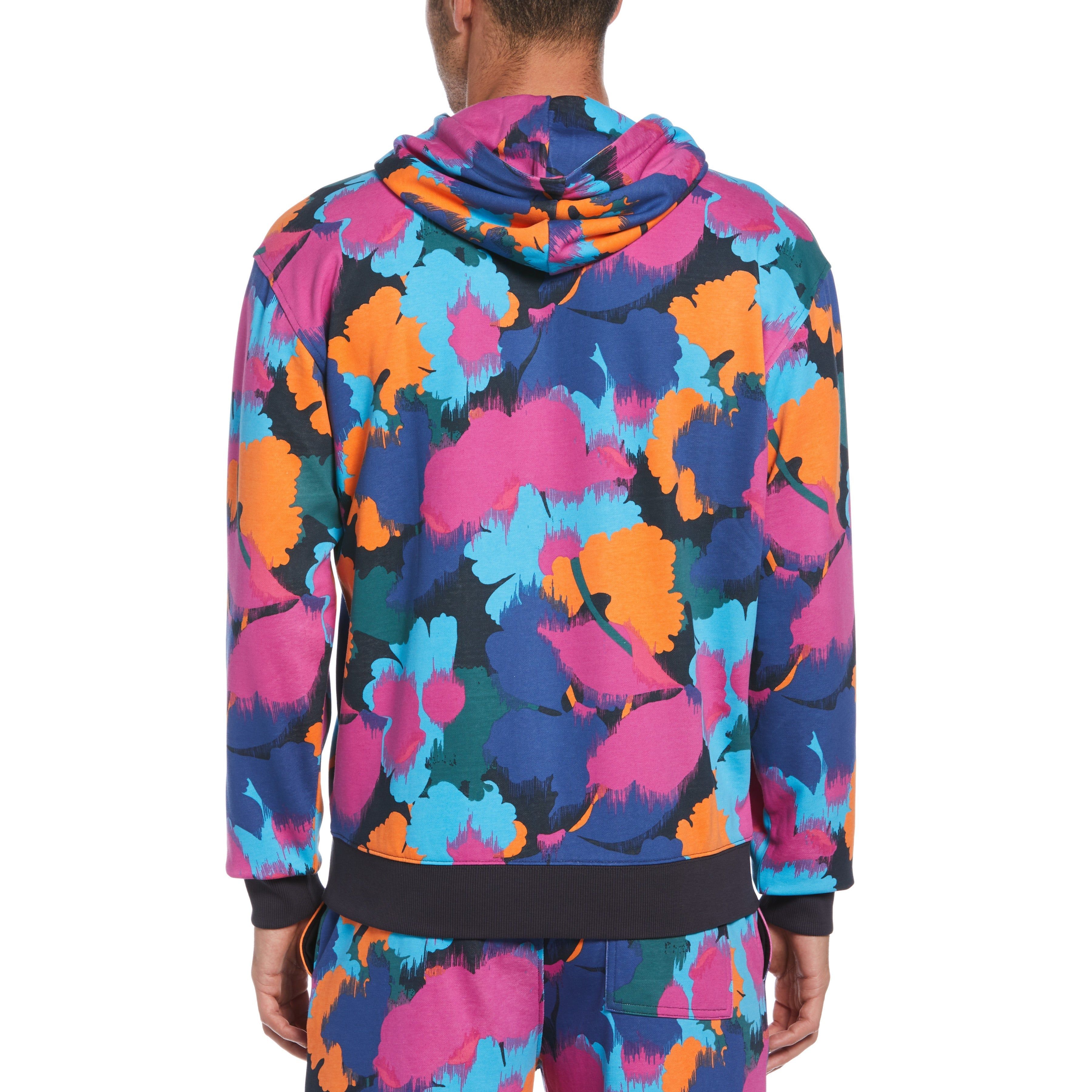 Floral Print Terry Hoodie sold by Original Penguin product image thumbnail 2