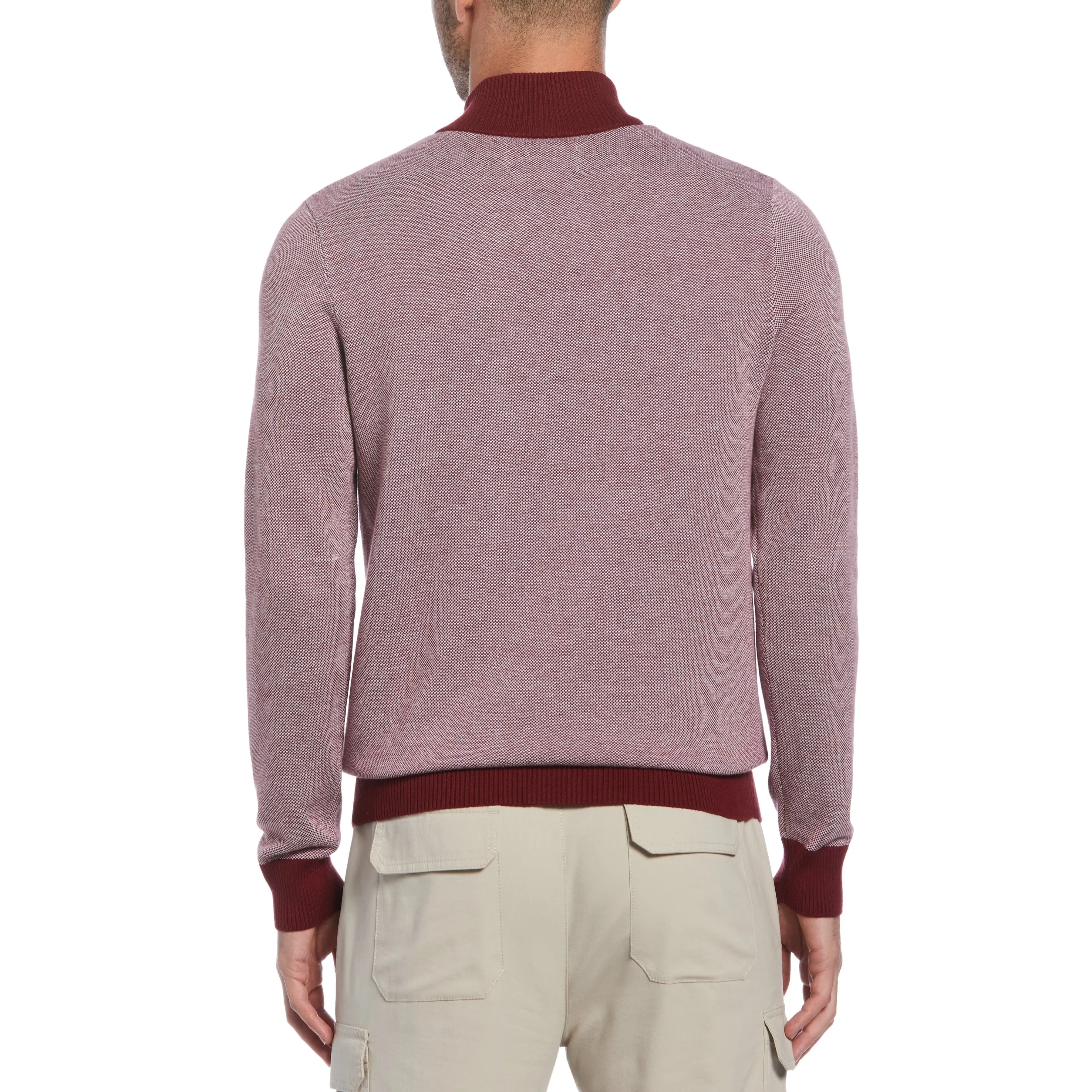 1/4 Zip Cotton Sweater sold by Original Penguin product image thumbnail 2
