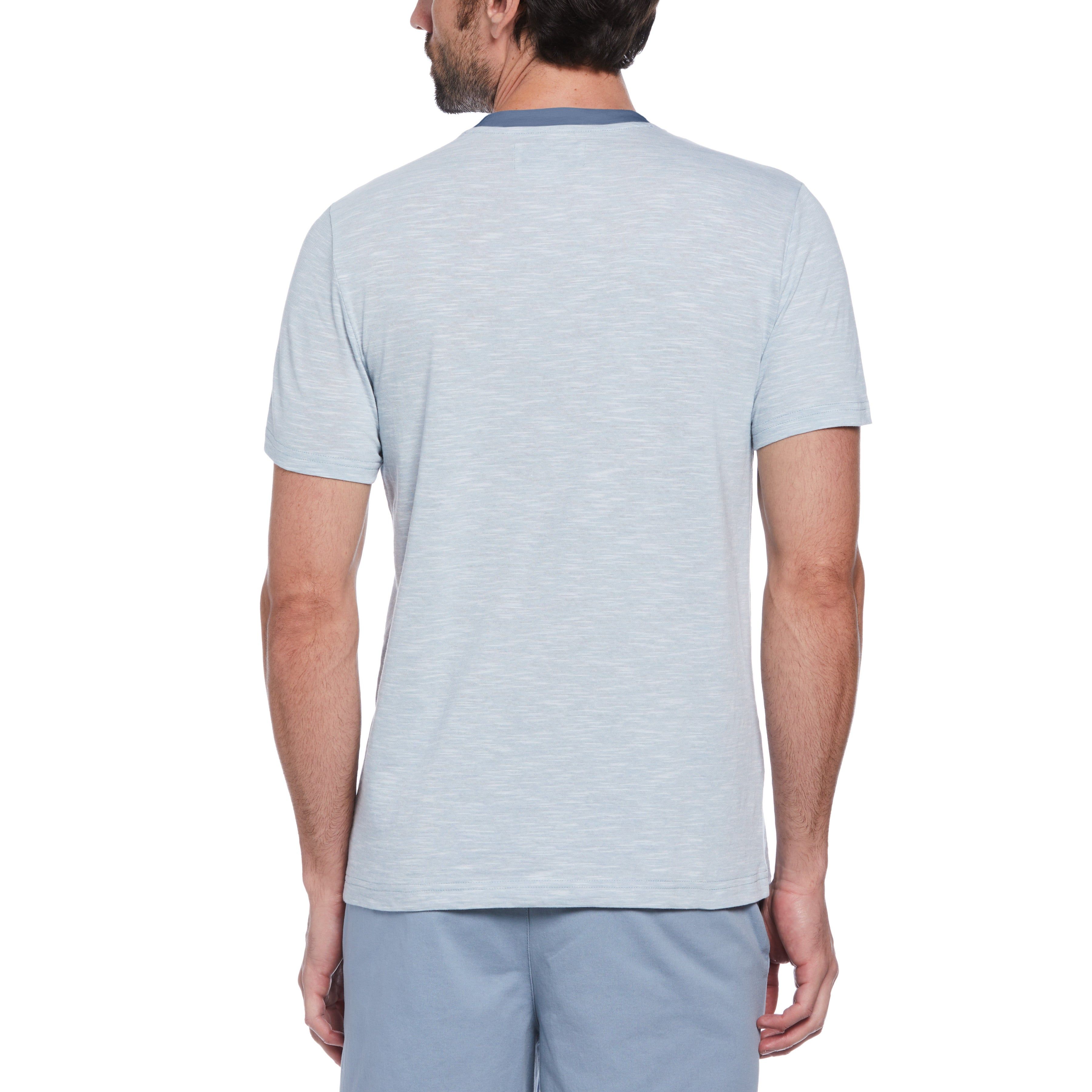 Stripe Chambray Tipped Pocket Tee sold by Original Penguin product image thumbnail 2