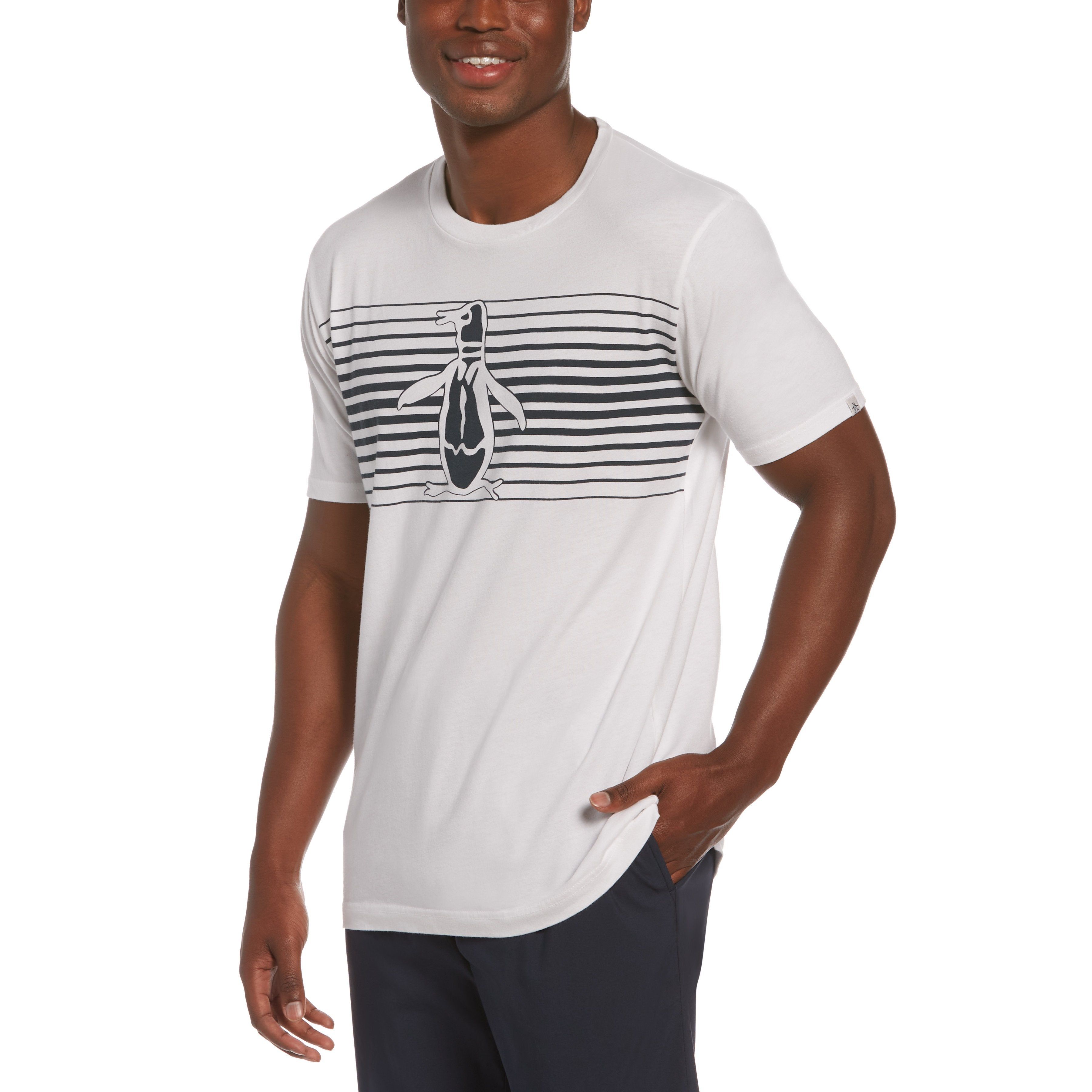 Stripe Pete Tee sold by Original Penguin