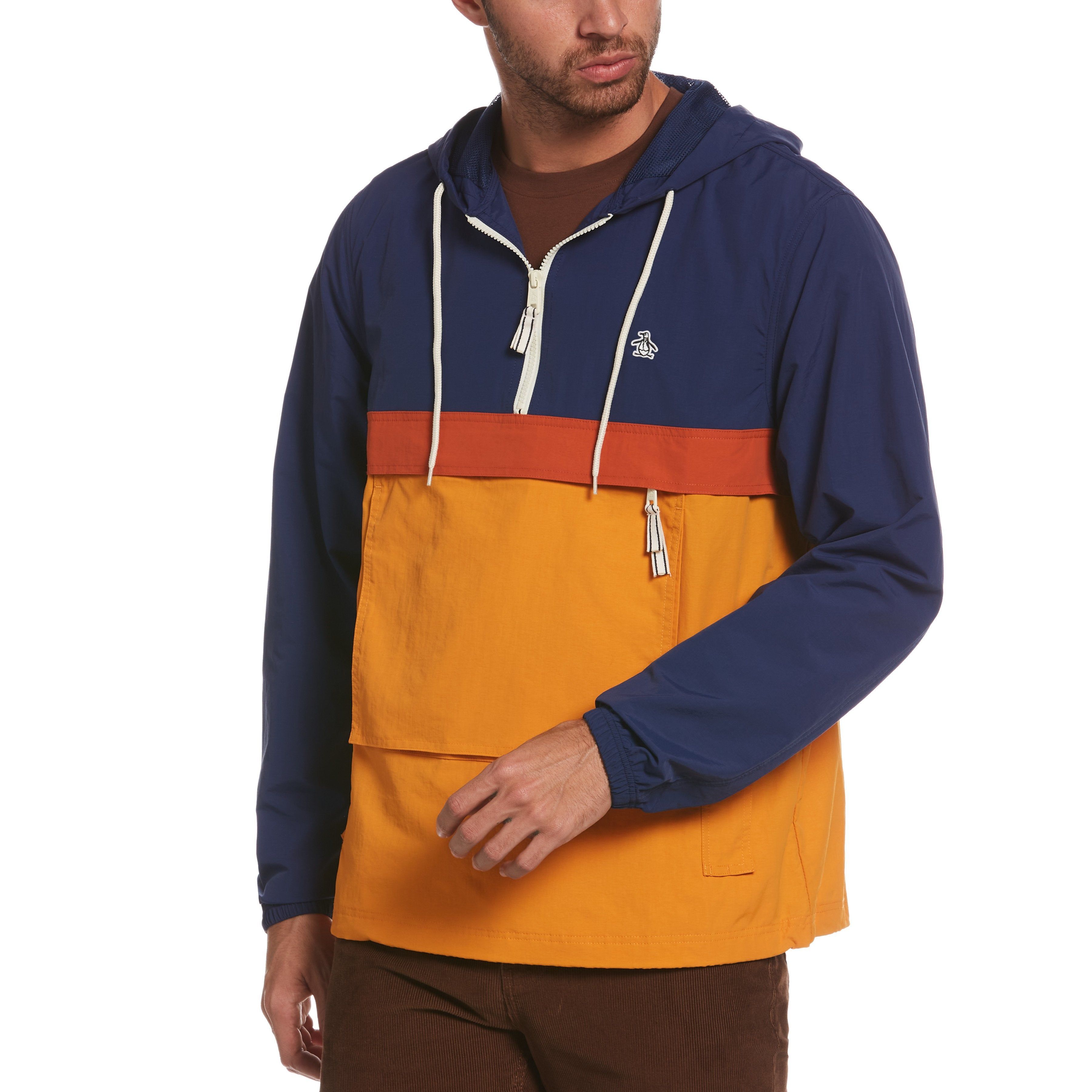 Color Block Popover Jacket sold by Original Penguin