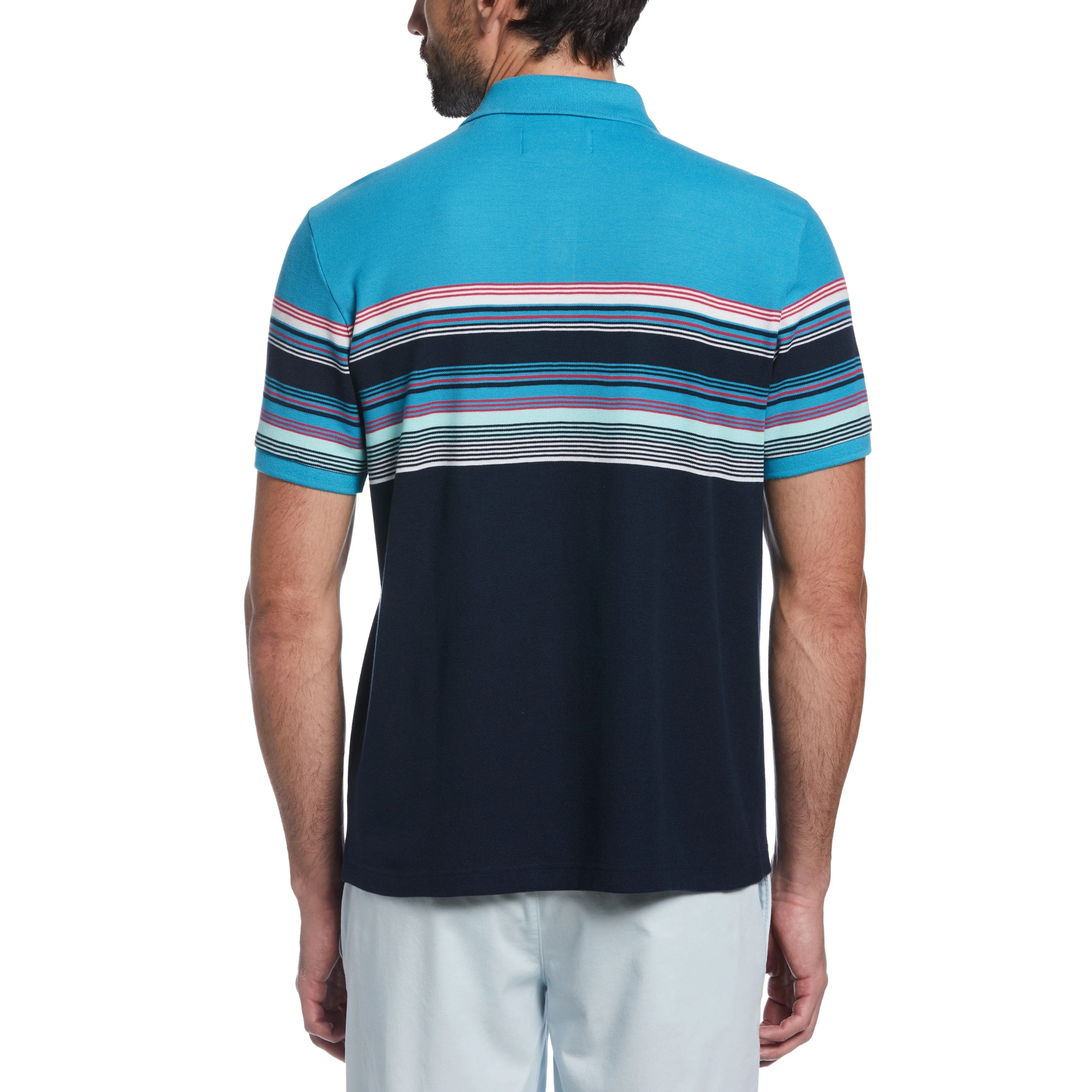 Engineered Stripe Pique Polo sold by Original Penguin product image thumbnail 2
