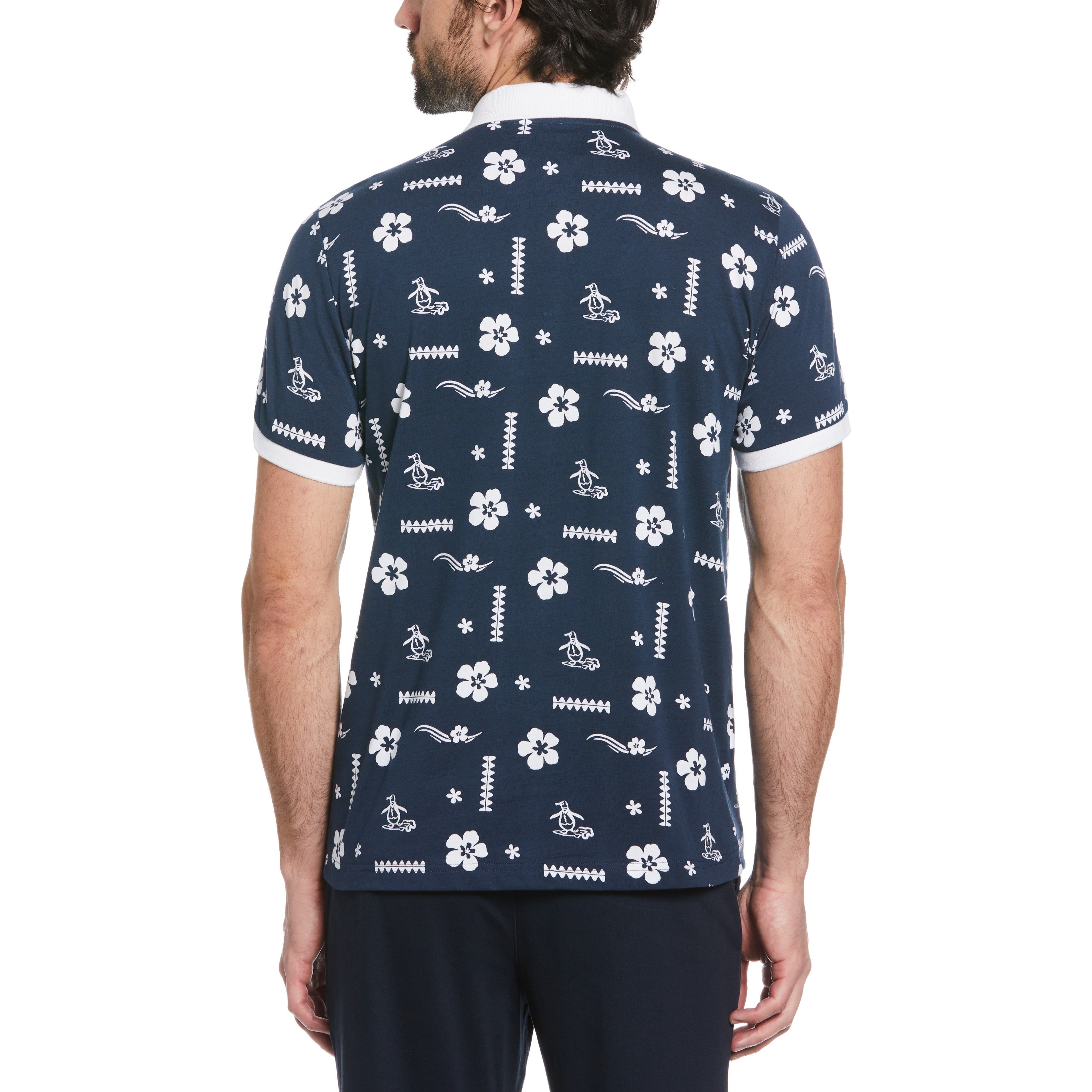 All Over Simple Floral Pete Polo sold by Original Penguin product image thumbnail 2