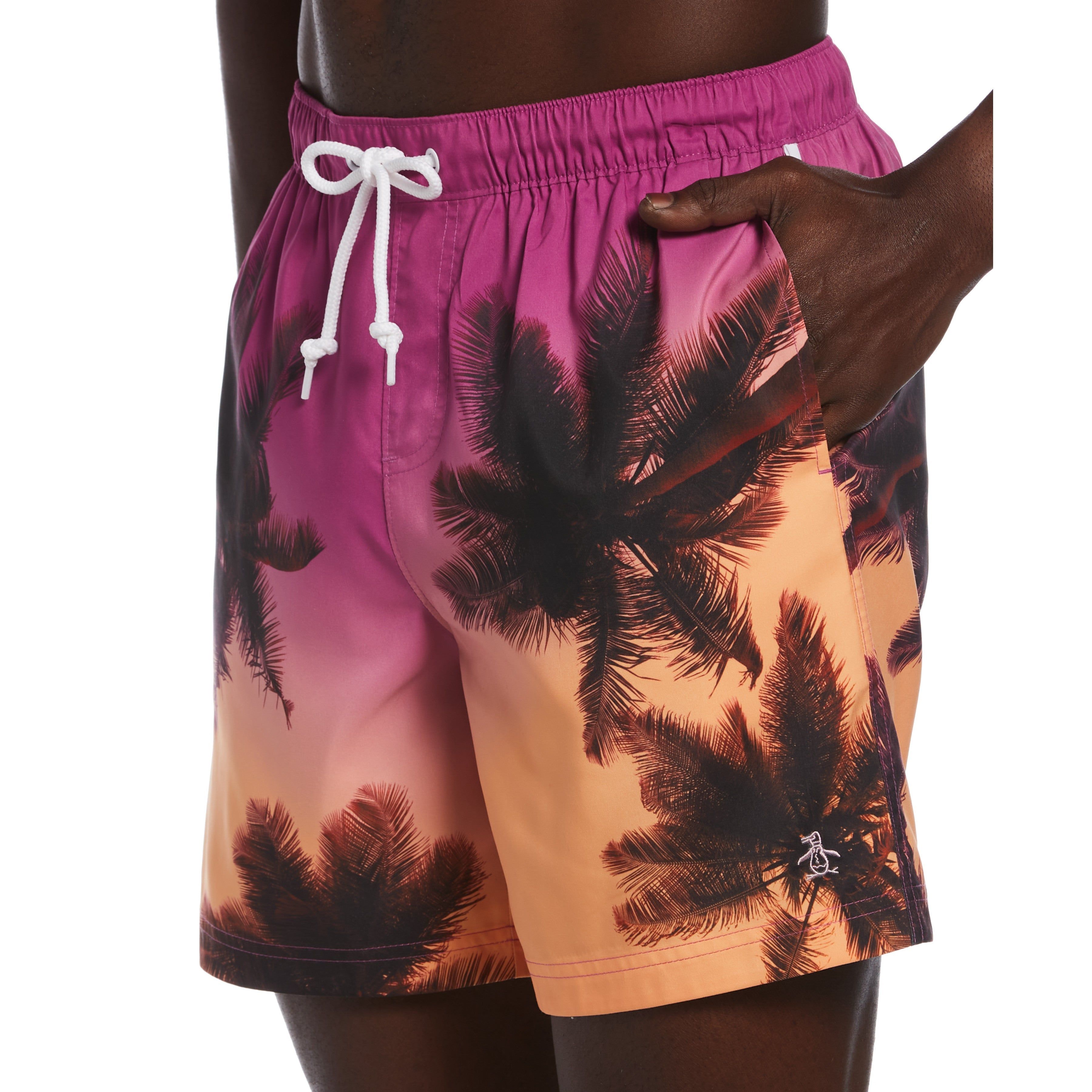 Photo Print Swim Short sold by Original Penguin