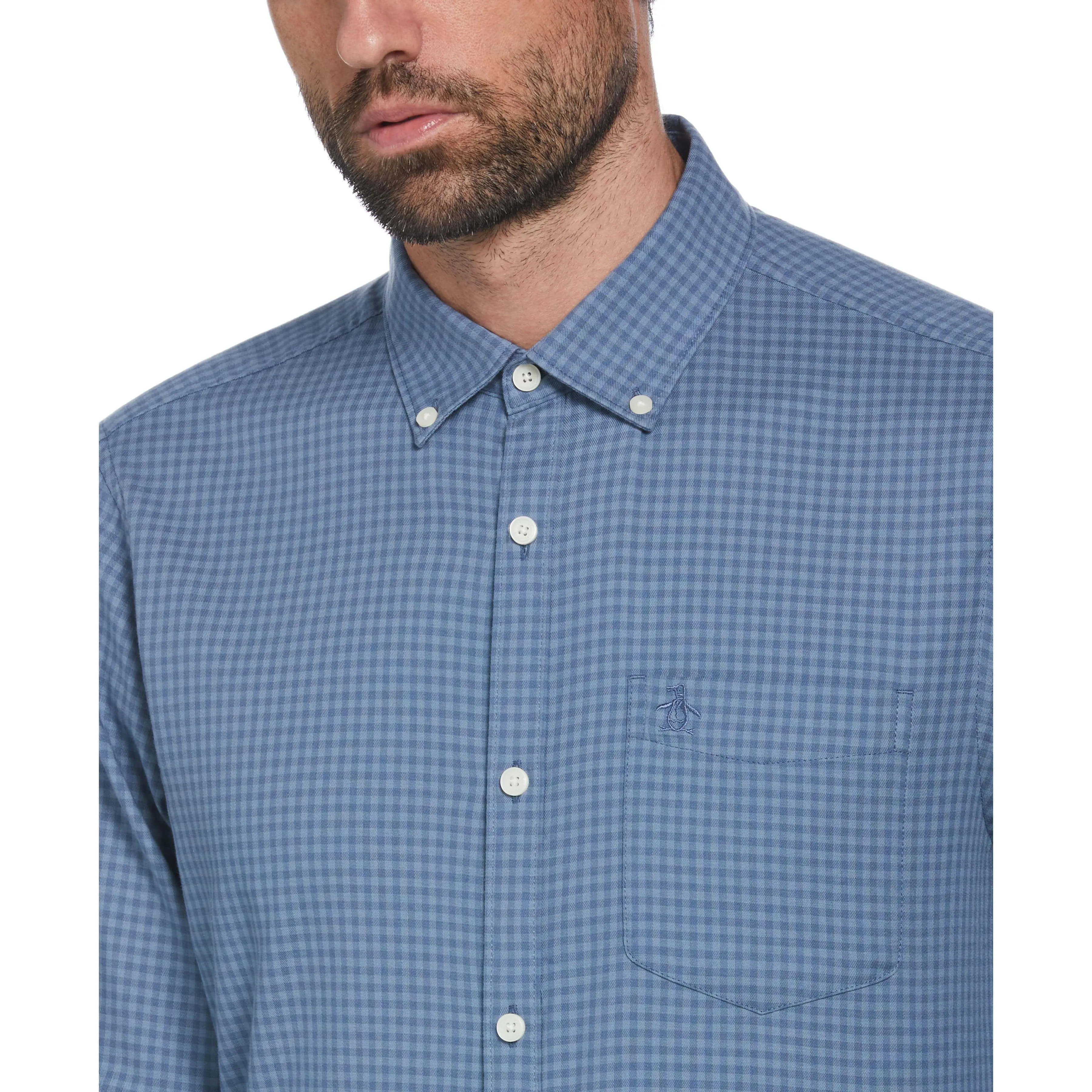 Gingham Print Shirt sold by Original Penguin product image thumbnail 3