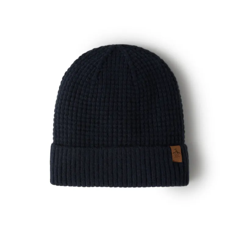 Waffle Knit Beanie sold by Original Penguin