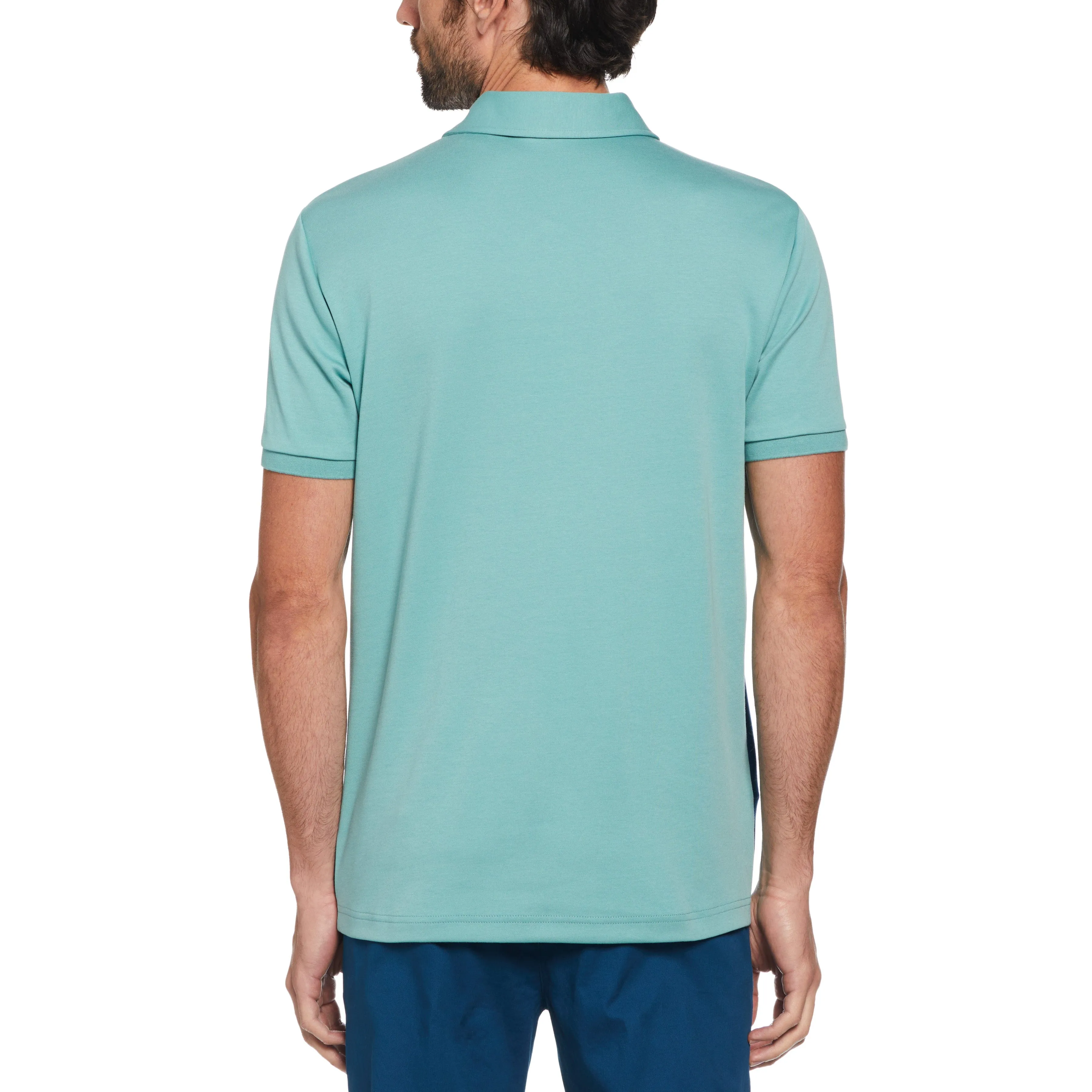 Cotton Interlock Vertical Stripe Polo sold by Original Penguin product image thumbnail 2