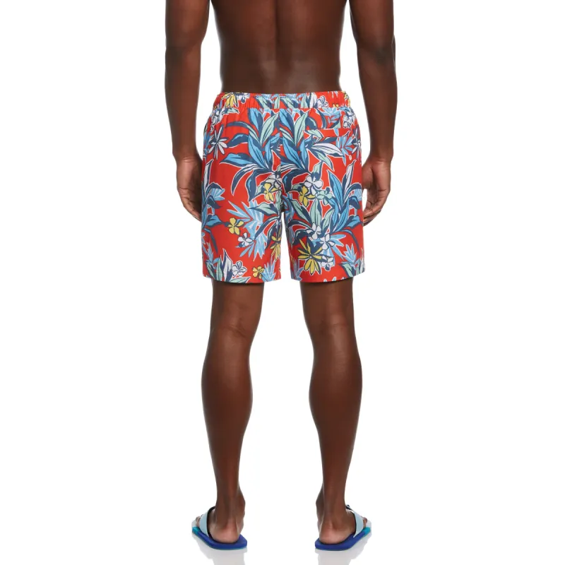 Elastic Valley Large Flower Swim Short sold by Original Penguin