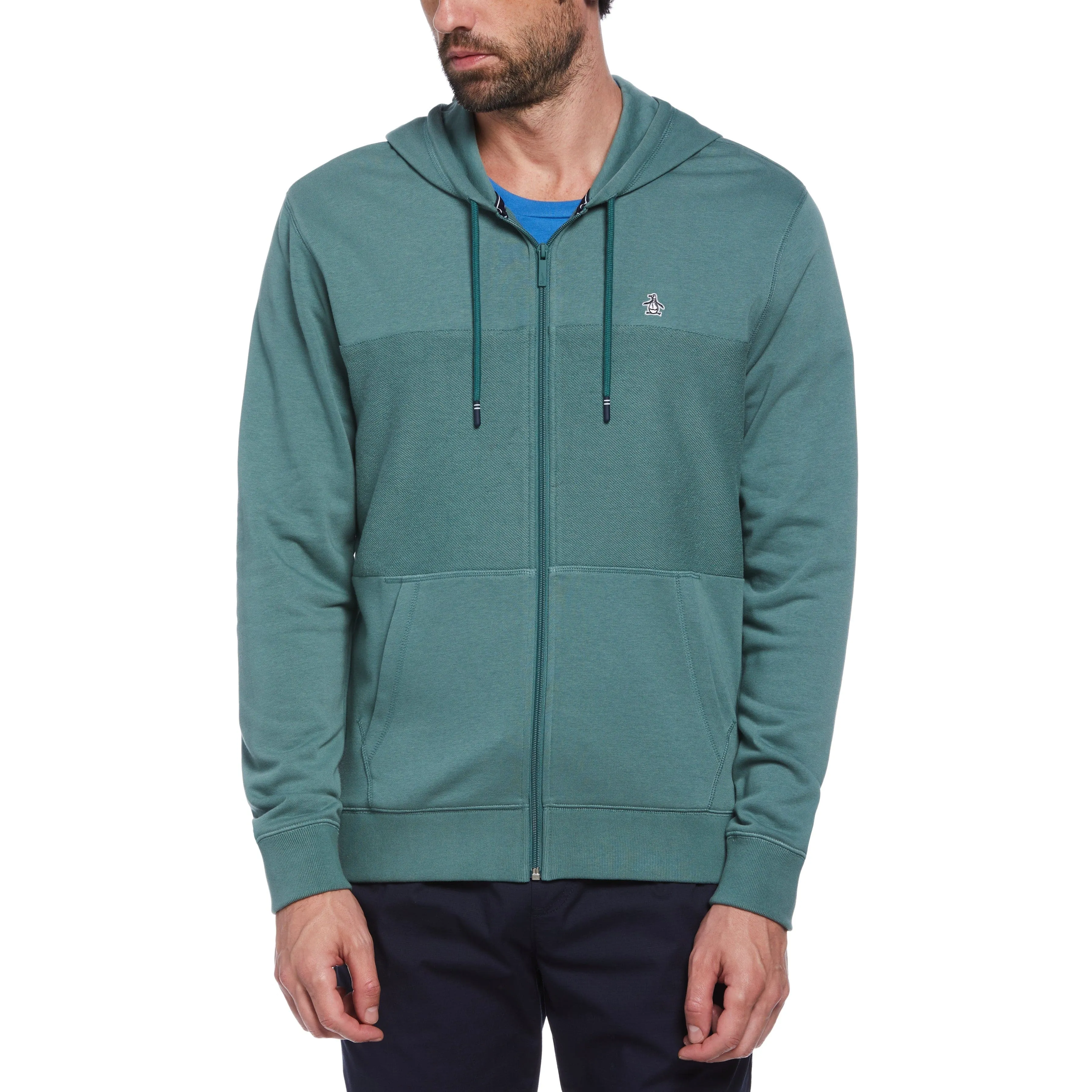 Terry Full Zip Hoodie sold by Original Penguin
