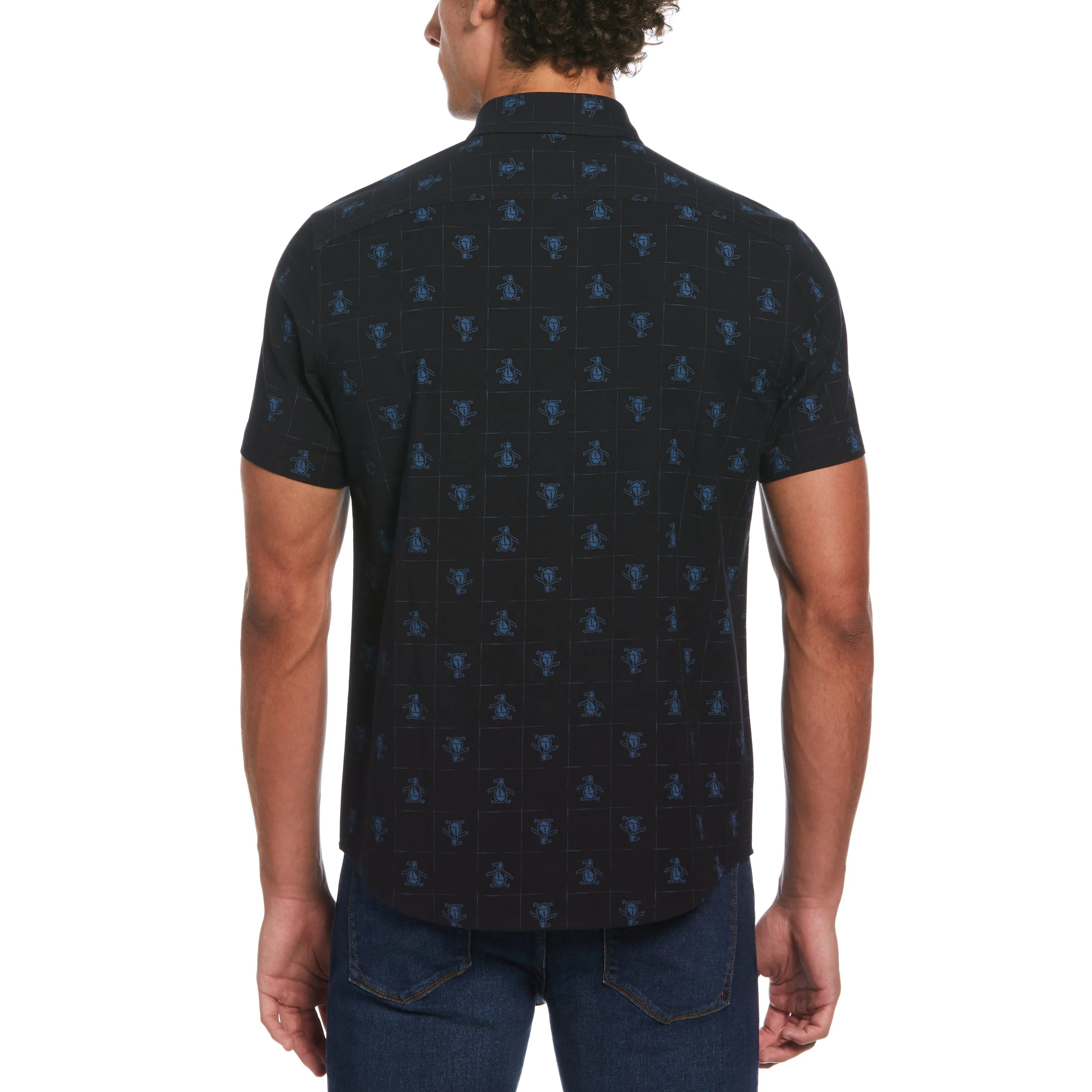 EcoVero™ Blend Pete Print Shirt sold by Original Penguin product image thumbnail 2