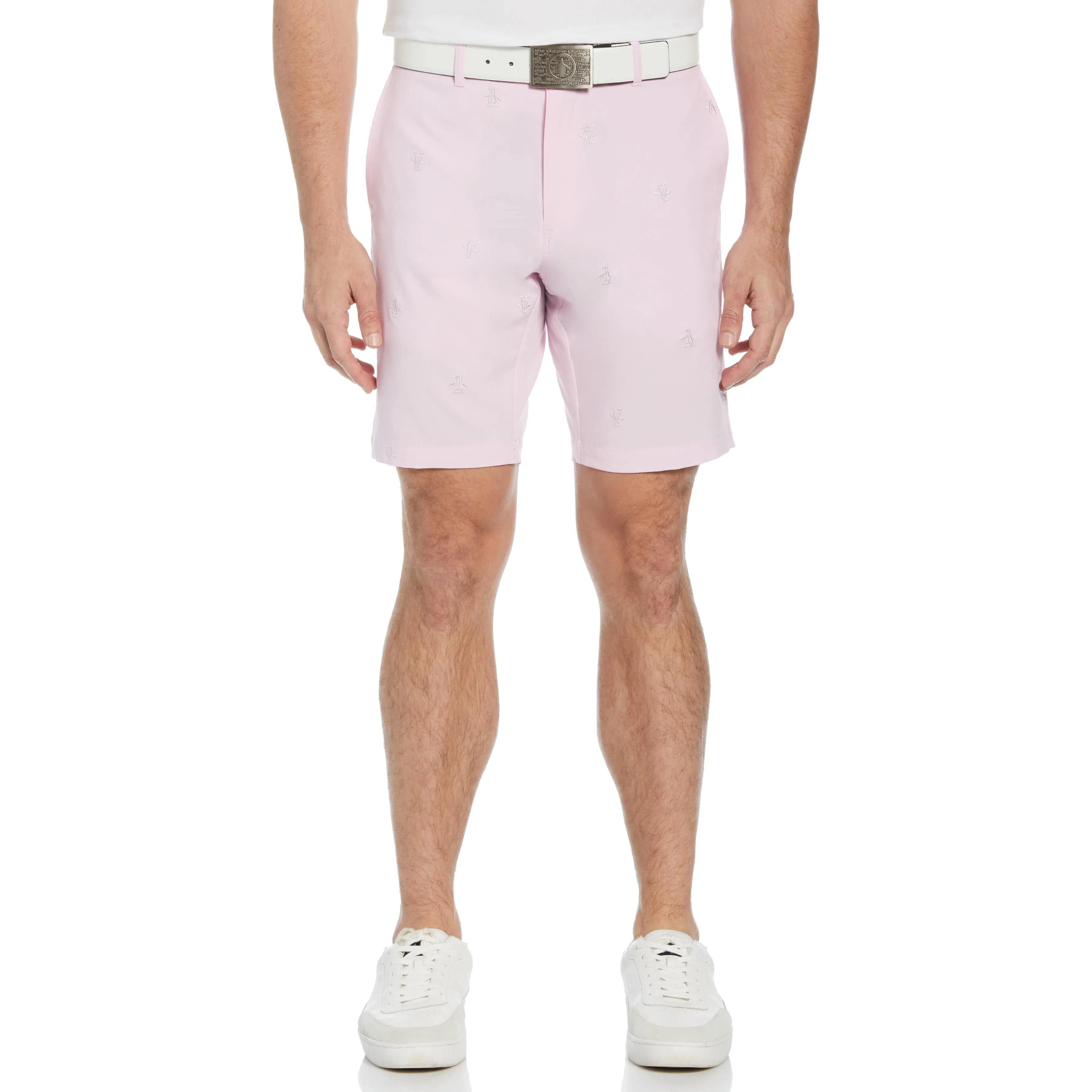 All Over Pete Embroidered Golf Short sold by Original Penguin