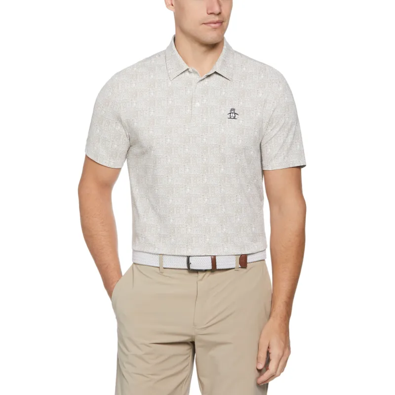 Chi Chi Allover Tribal Print Golf Polo sold by Original Penguin