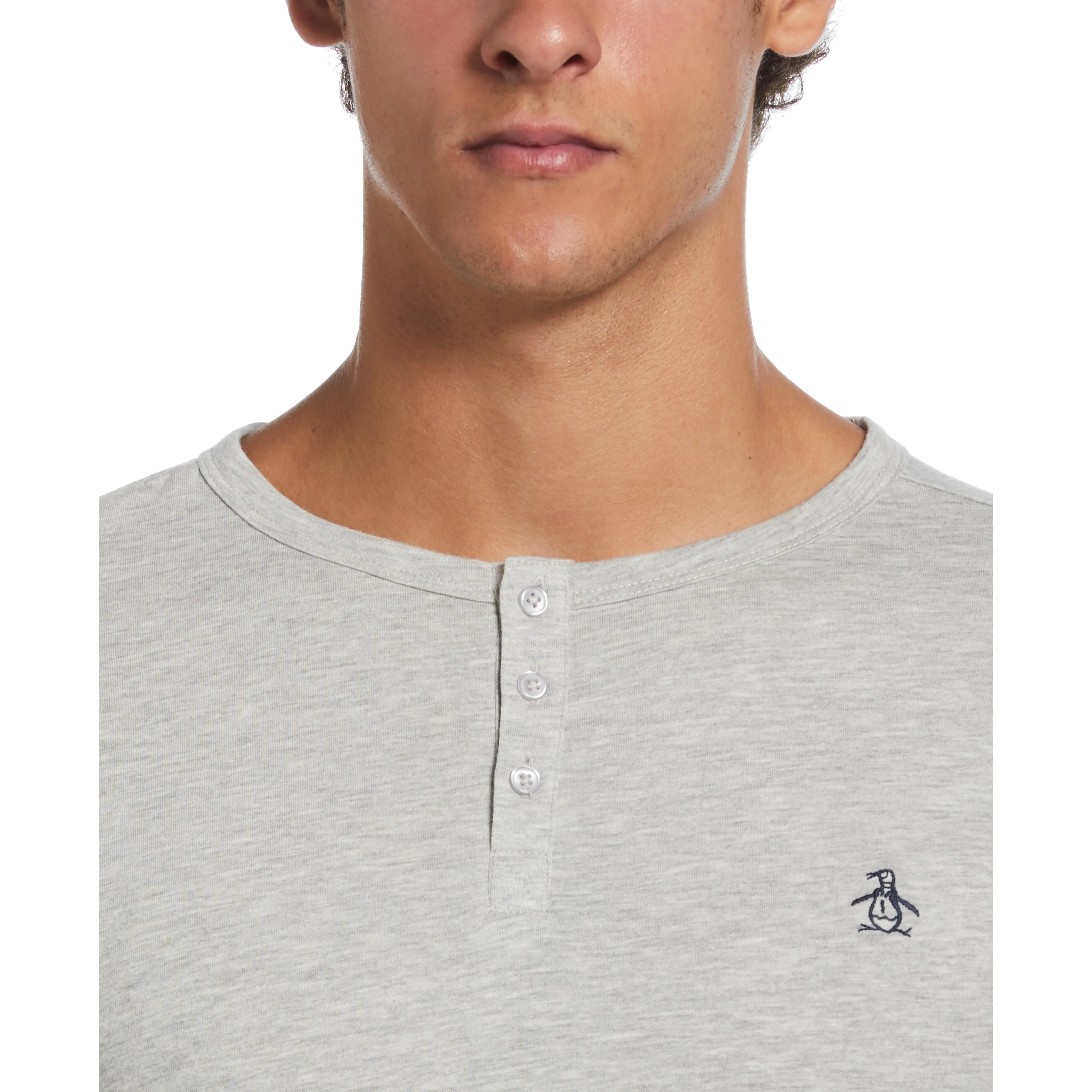 Solid Henley Tee sold by Original Penguin product image thumbnail 3