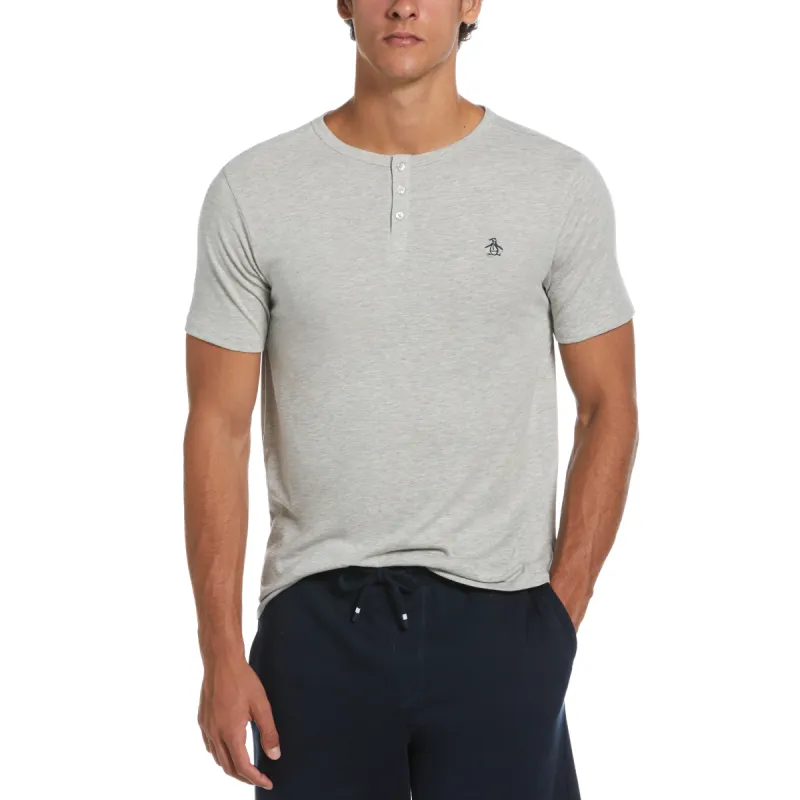 Solid Henley Tee sold by Original Penguin