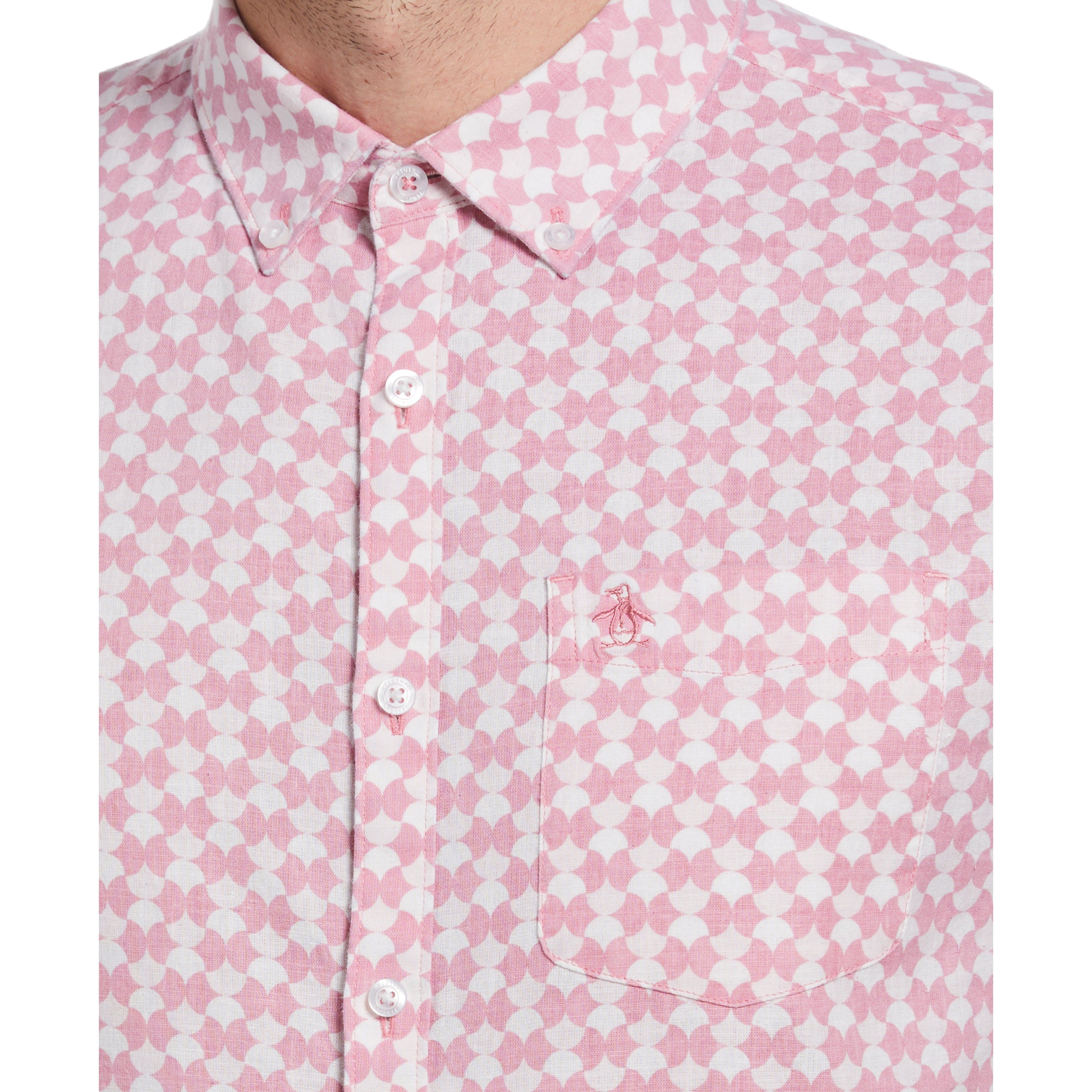 All Over Fan Print Shirt sold by Original Penguin product image thumbnail 3