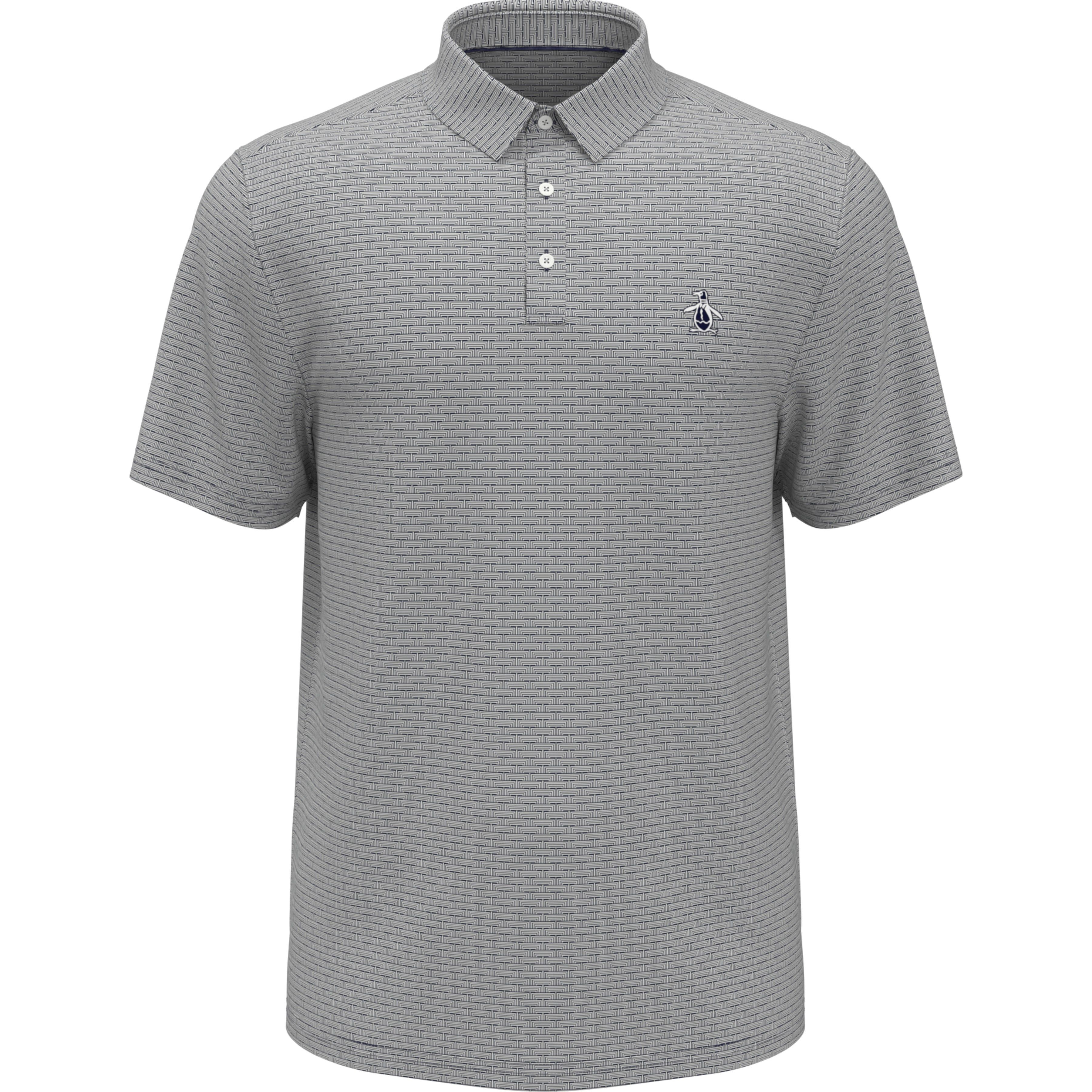 Fine Line Boat Print Golf Polo sold by Original Penguin
