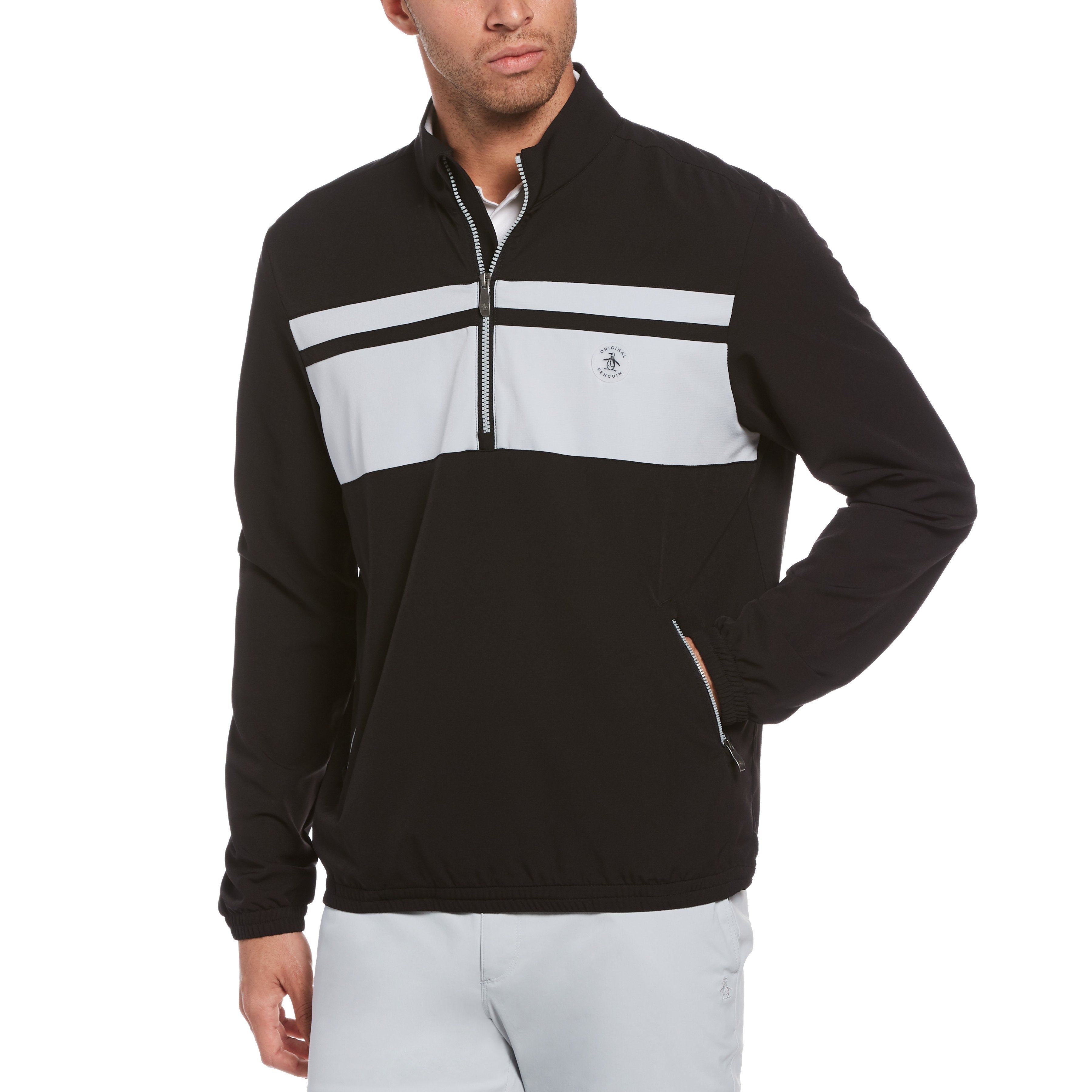 Quarter Zip Color Block Golf Jacket sold by Original Penguin