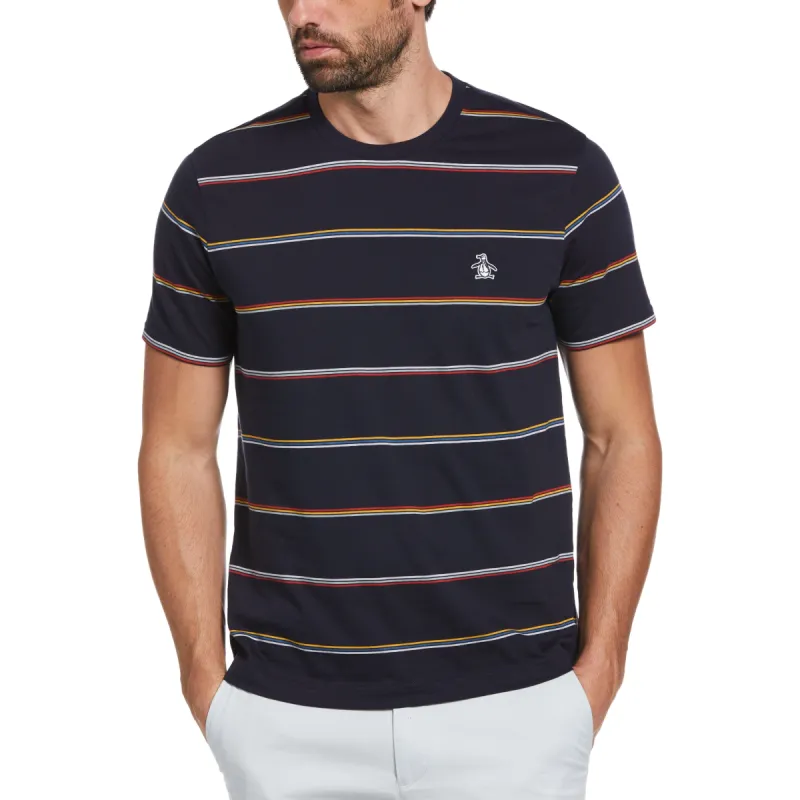 Slim Fit Jersey Stripe Tee sold by Original Penguin
