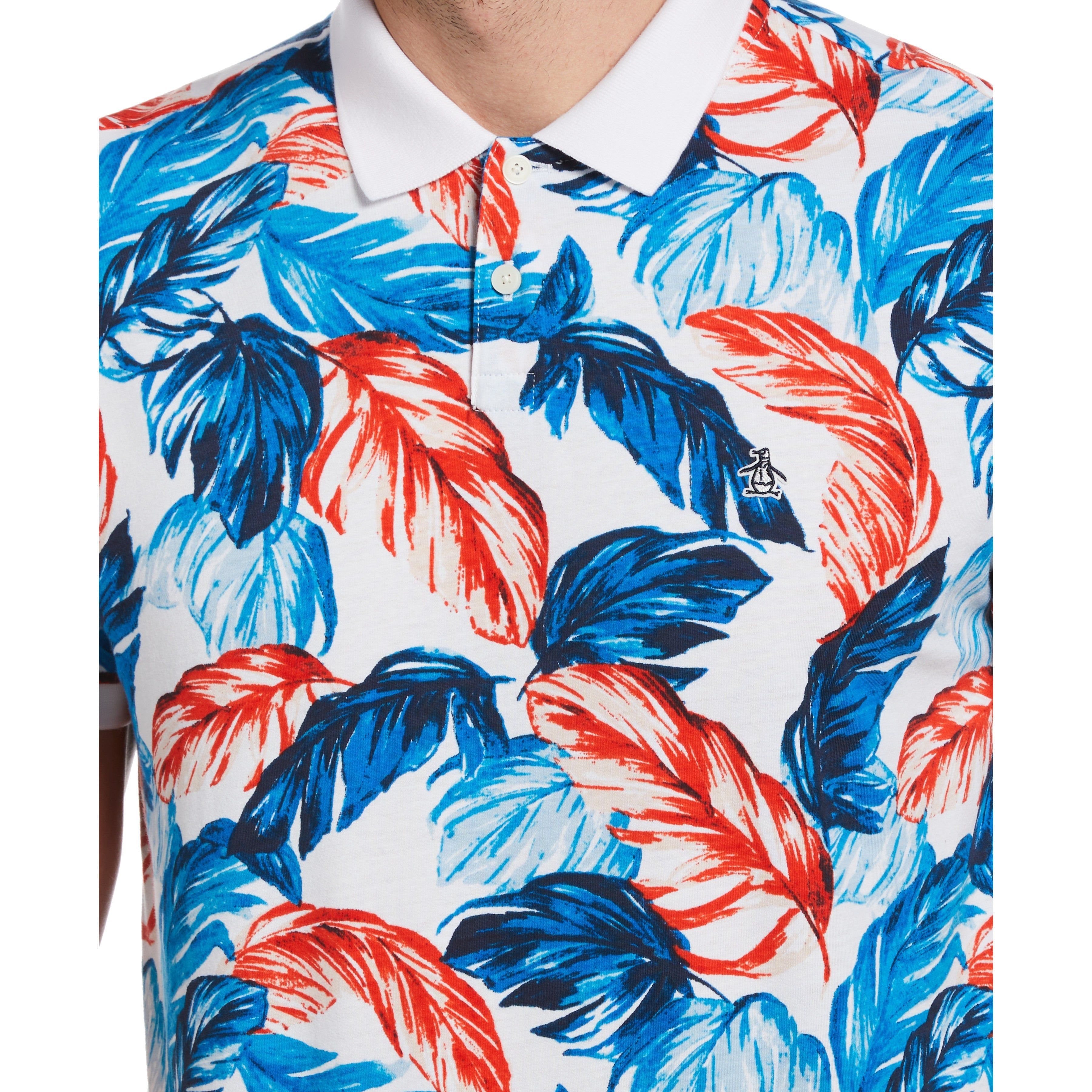 All Over Leaves Print Polo sold by Original Penguin product image thumbnail 3