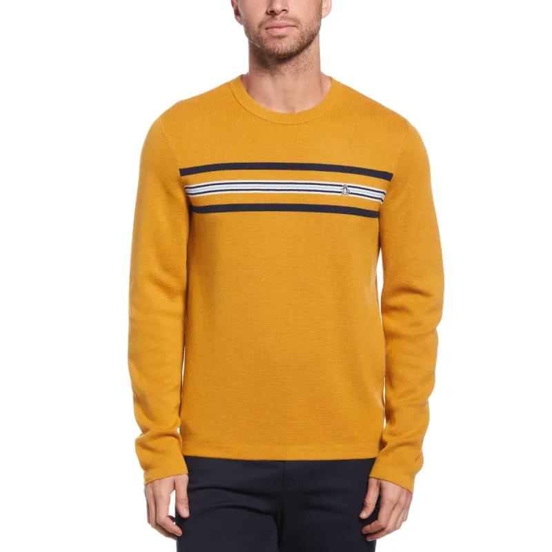 Engineered Chest Stripe Sweater sold by Original Penguin