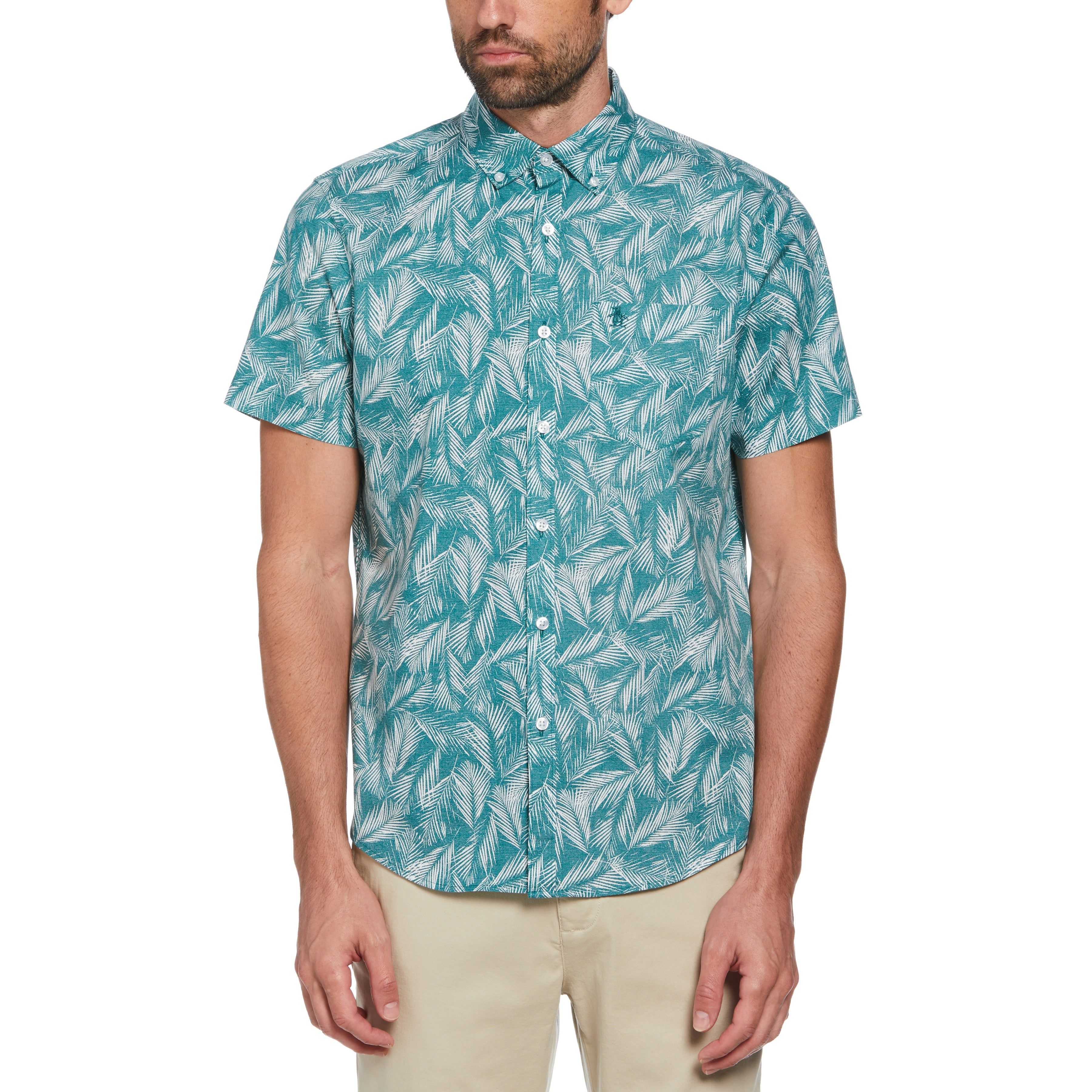 Palm Leaves Shirt sold by Original Penguin