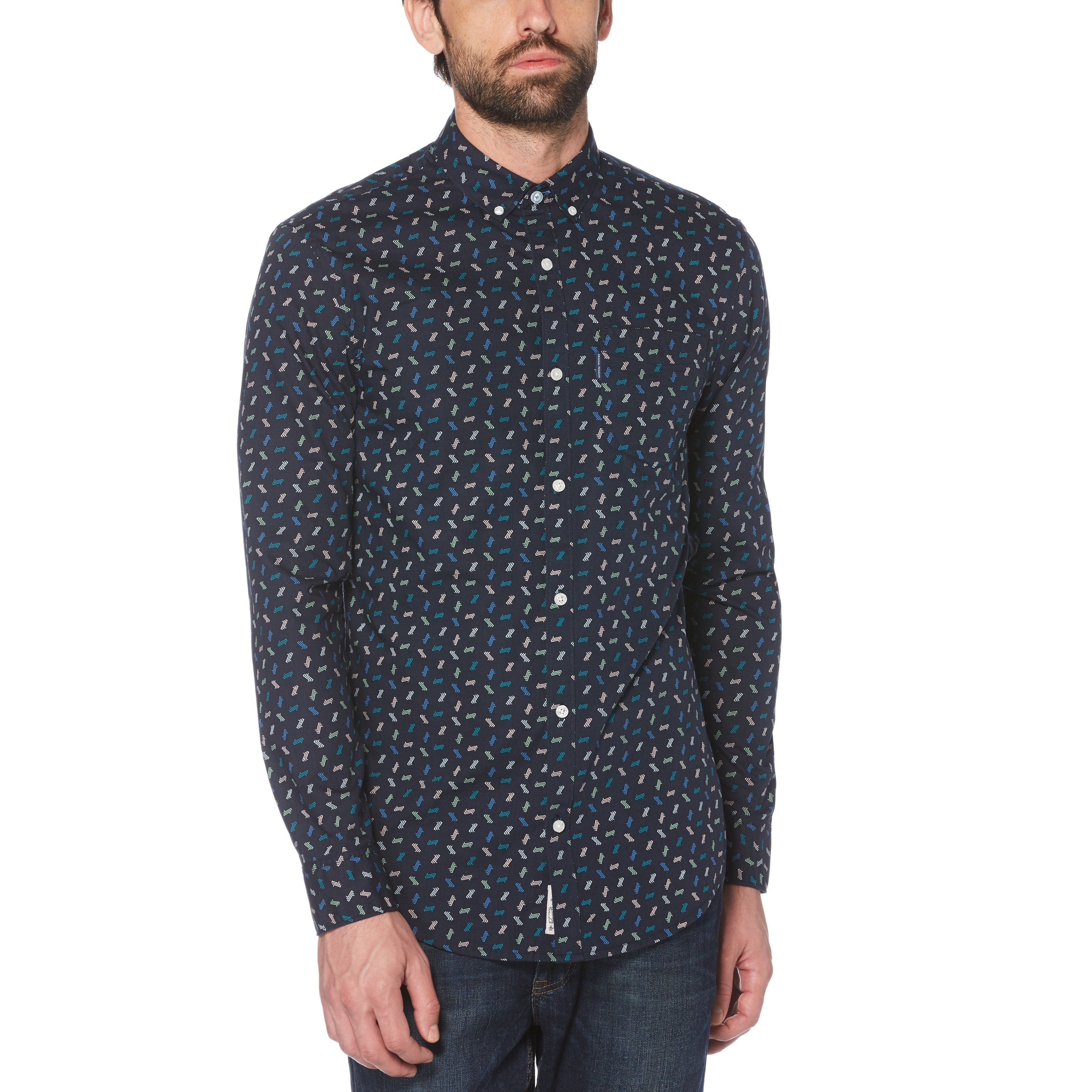 Geo Print Shirt sold by Original Penguin