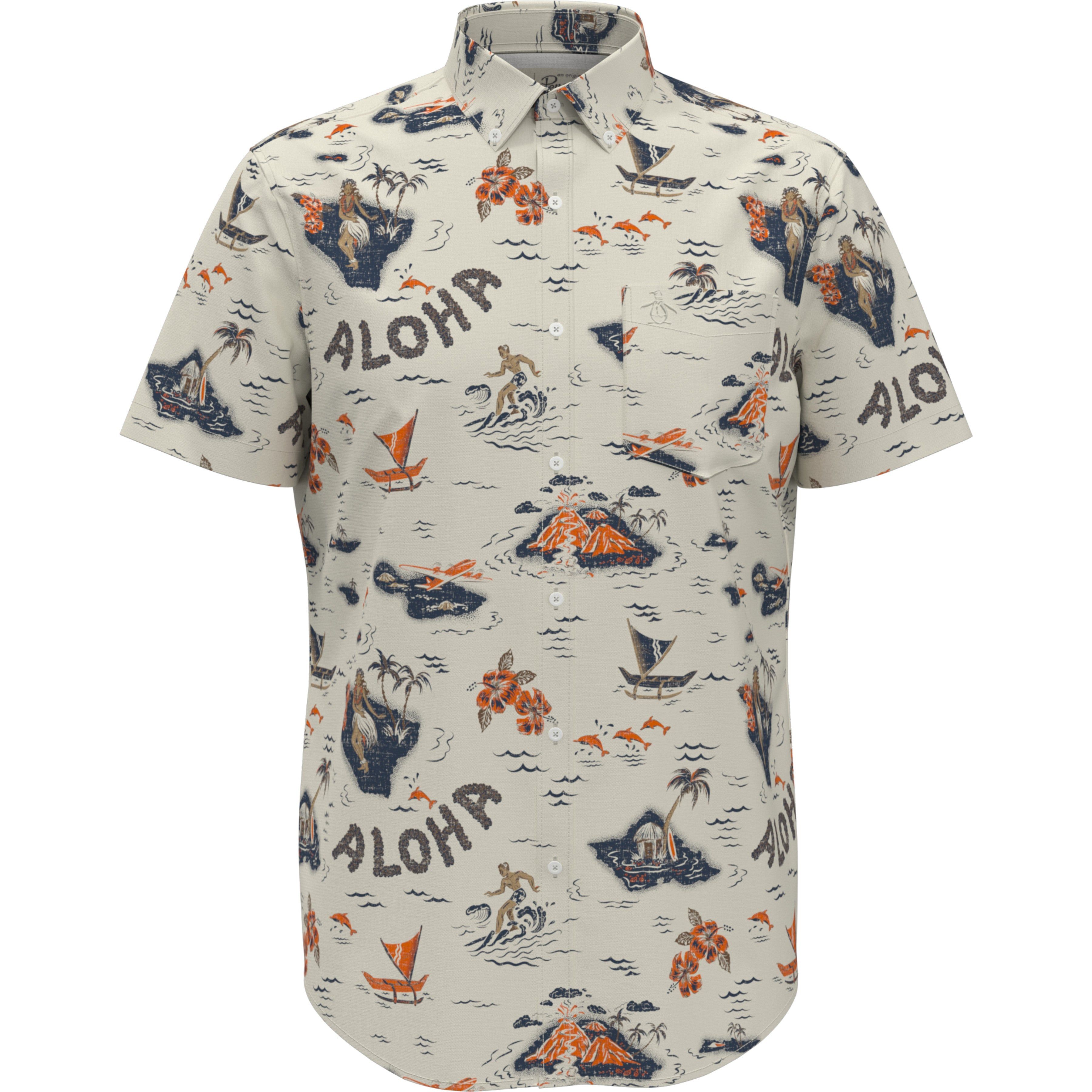 Aloha Printed Shirt sold by Original Penguin