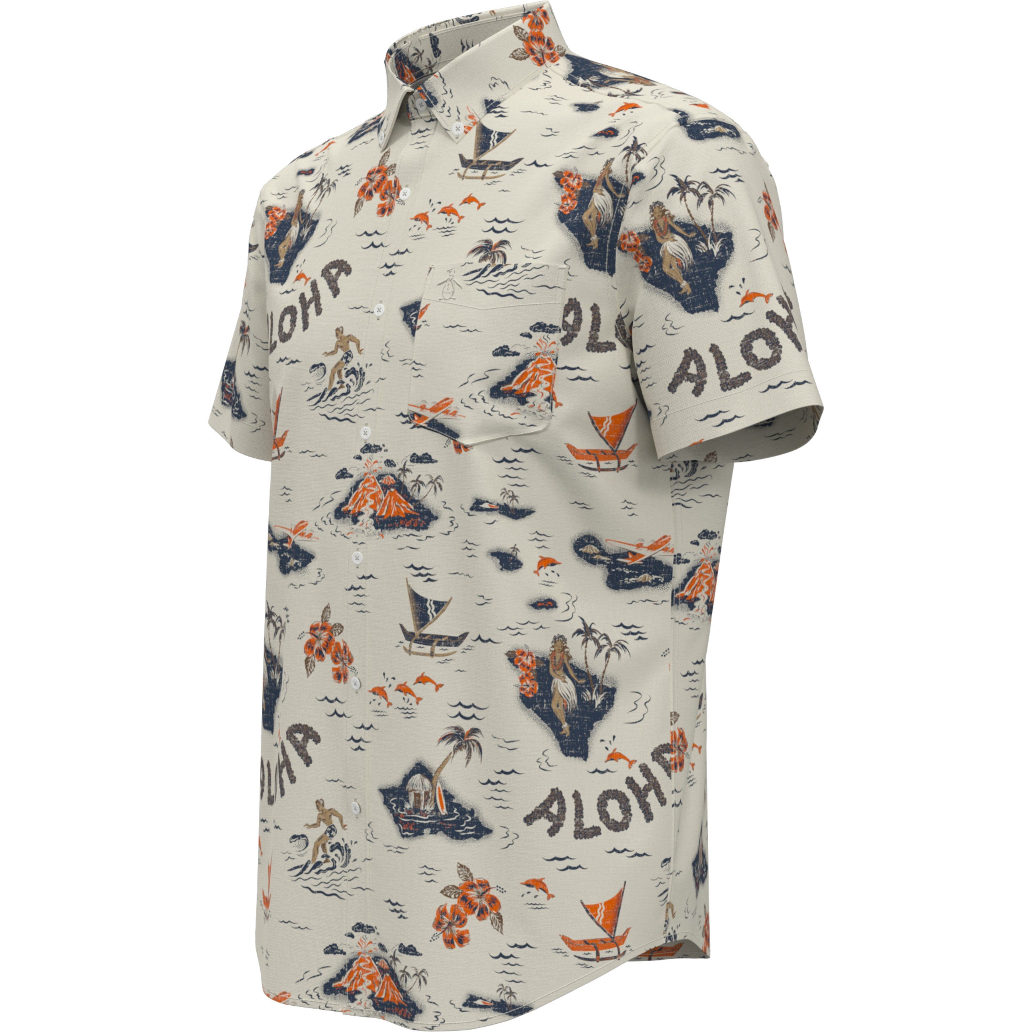 Aloha Printed Shirt sold by Original Penguin product image thumbnail 3