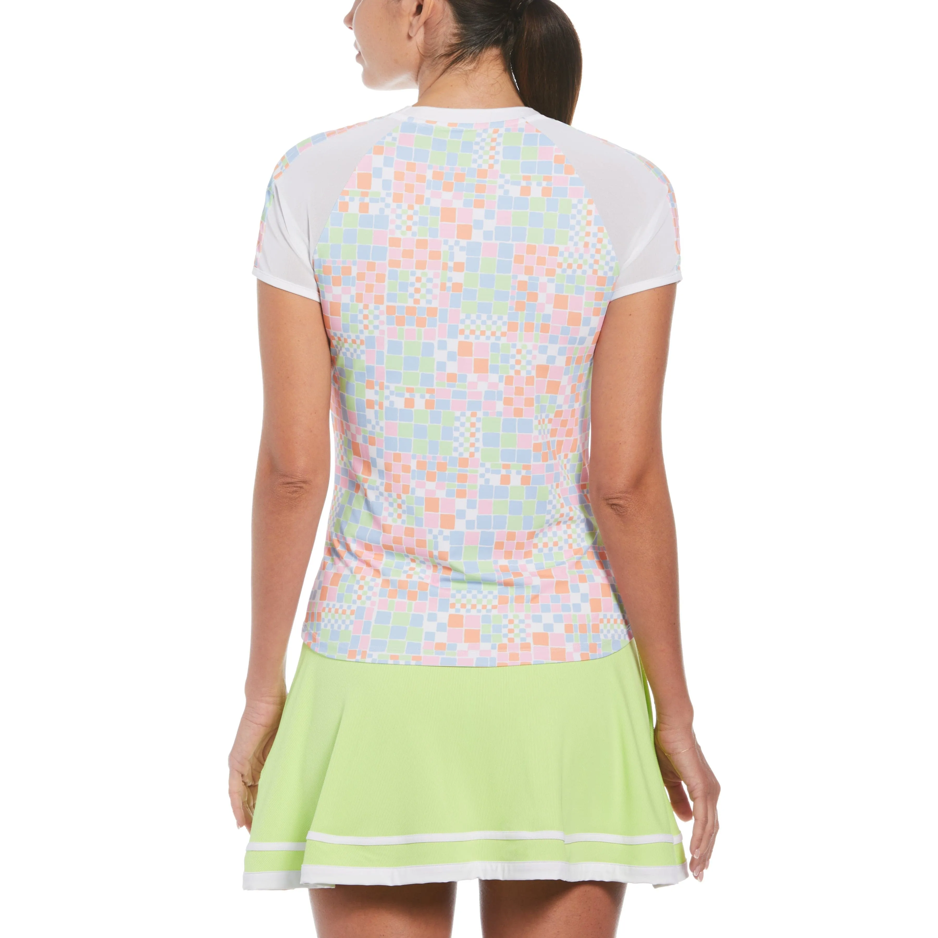 Women's Checkerboard Block Performance Tennis Tee sold by Original Penguin product image thumbnail 2