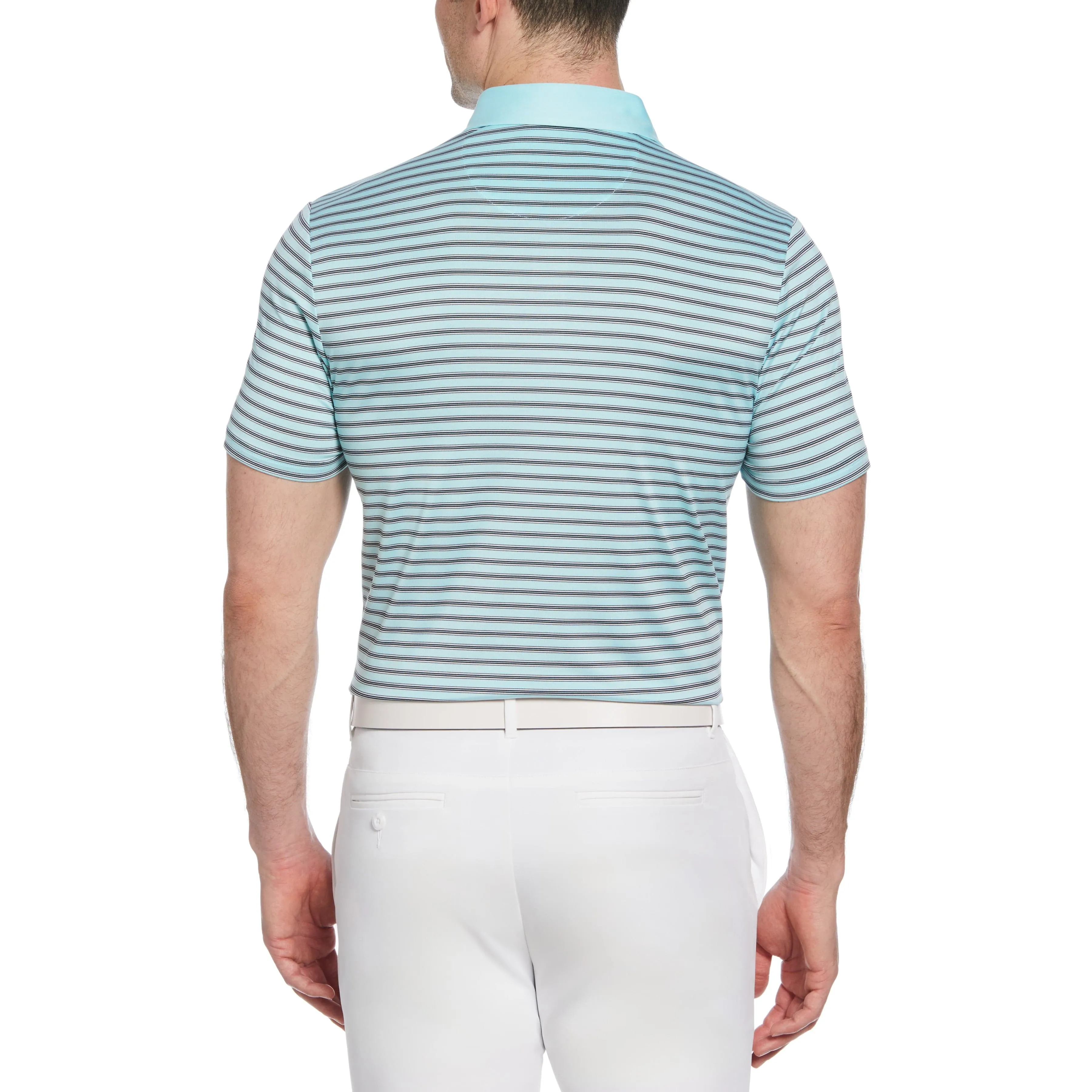 Heritage Stripe Solid Collar Golf Polo sold by Original Penguin product image thumbnail 3