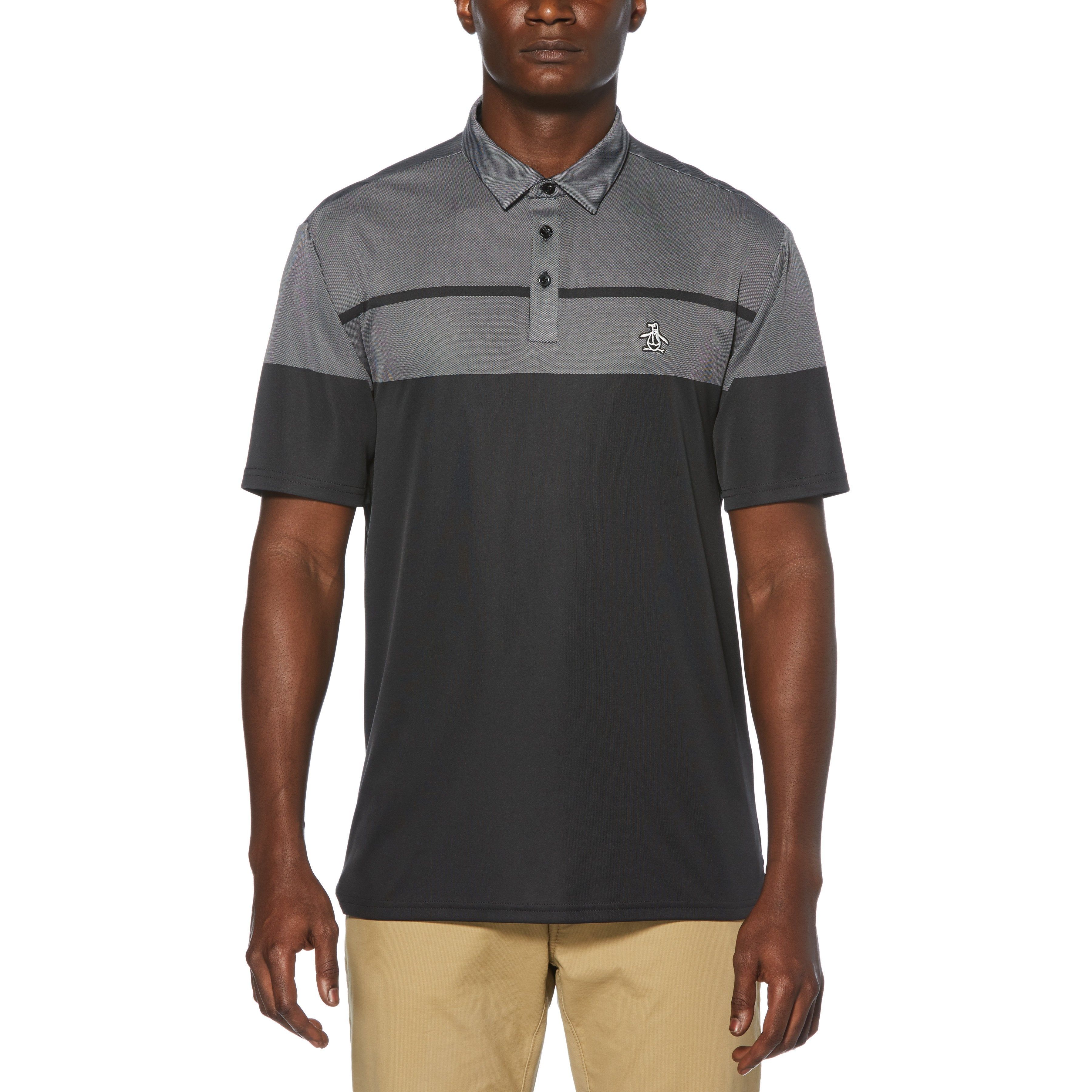 Birdseye Block Golf Polo sold by Original Penguin