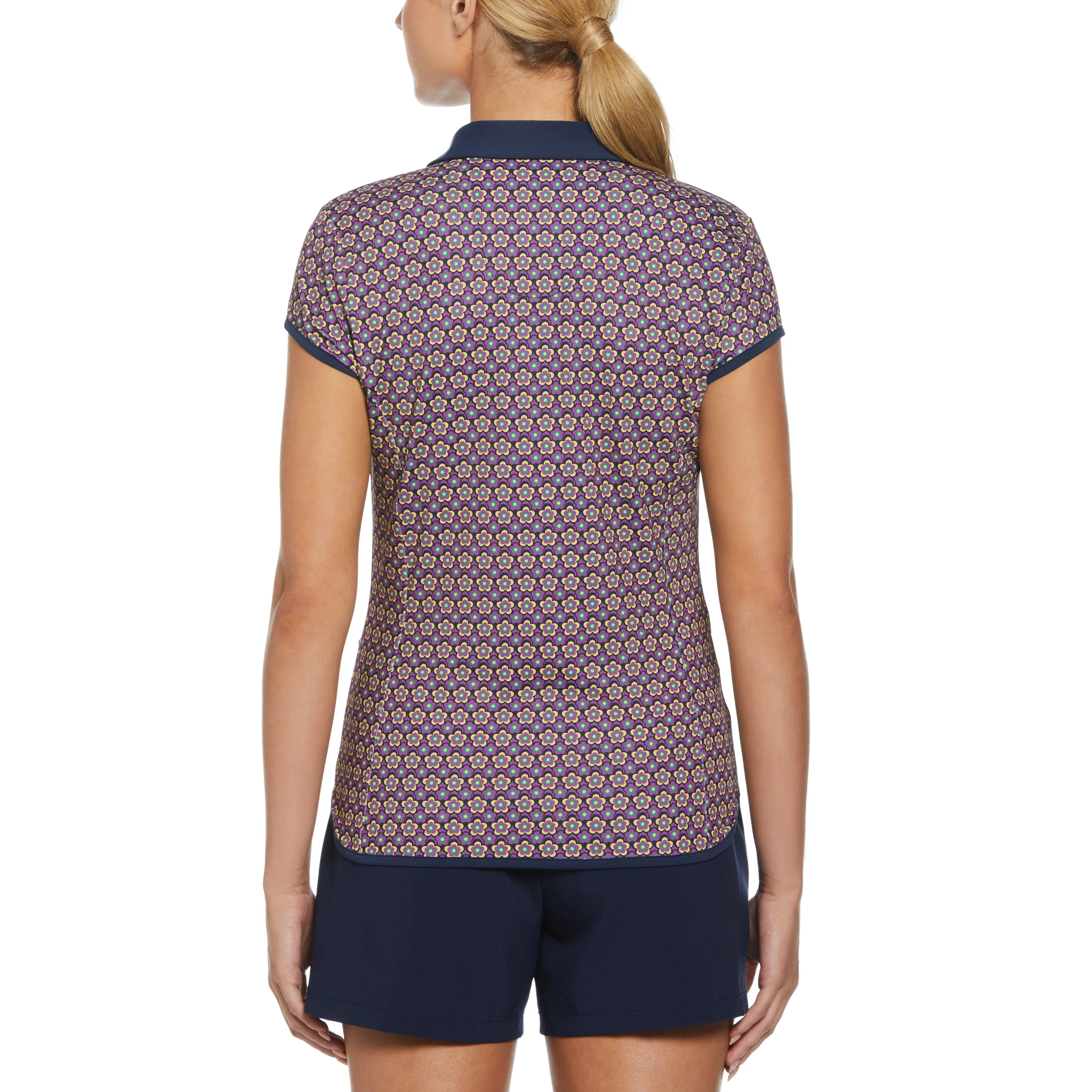 Women's Sweetheart Floral Print Polo sold by Original Penguin product image thumbnail 2