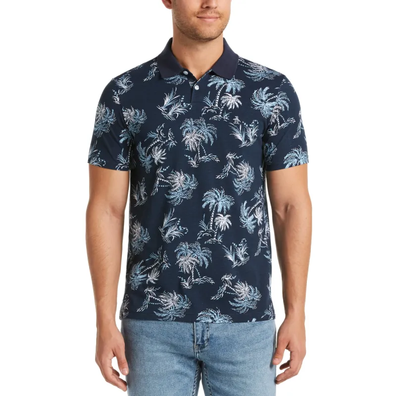 Palm Tree Print Polo sold by Original Penguin
