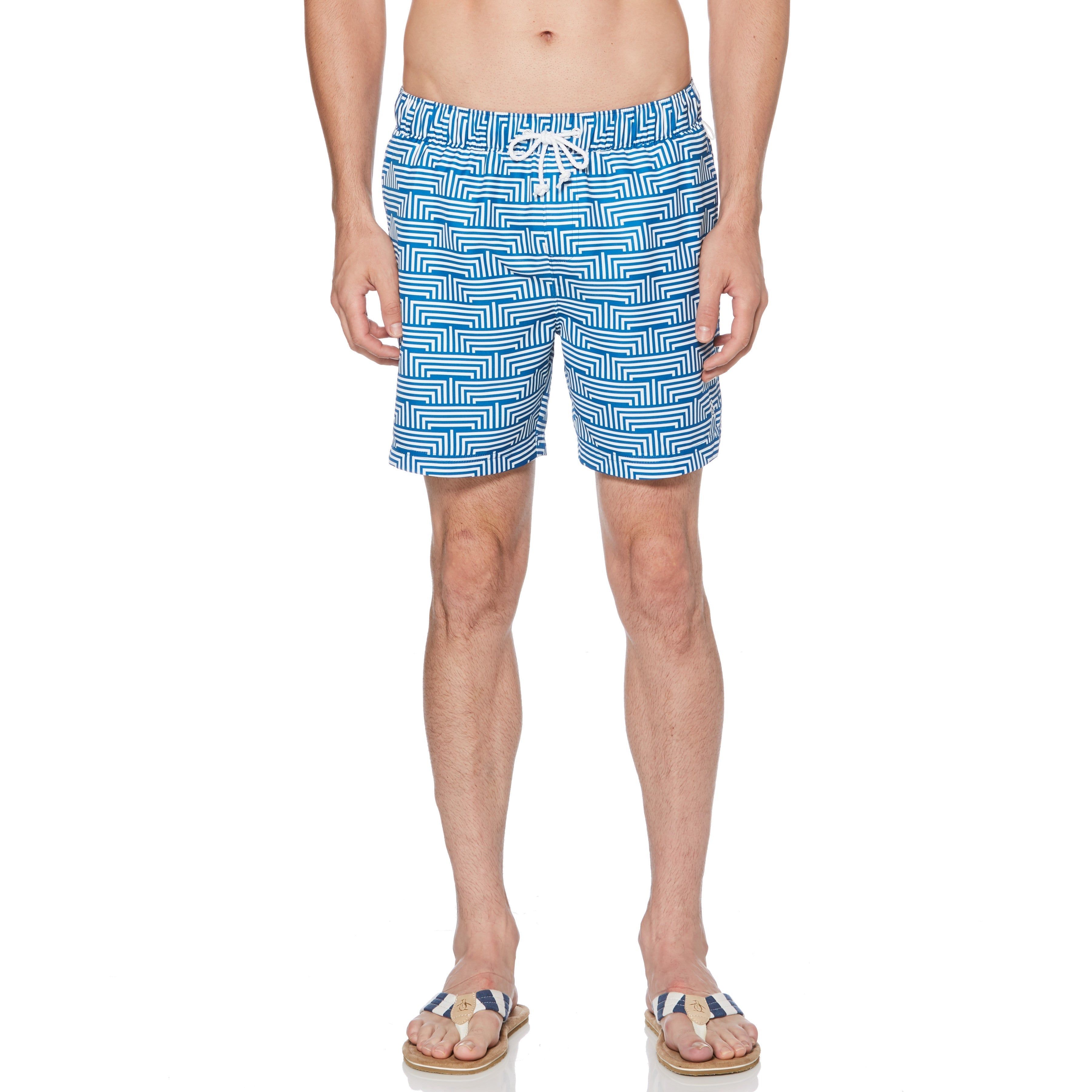 Funky Geo Print Swim Short sold by Original Penguin product image thumbnail 2