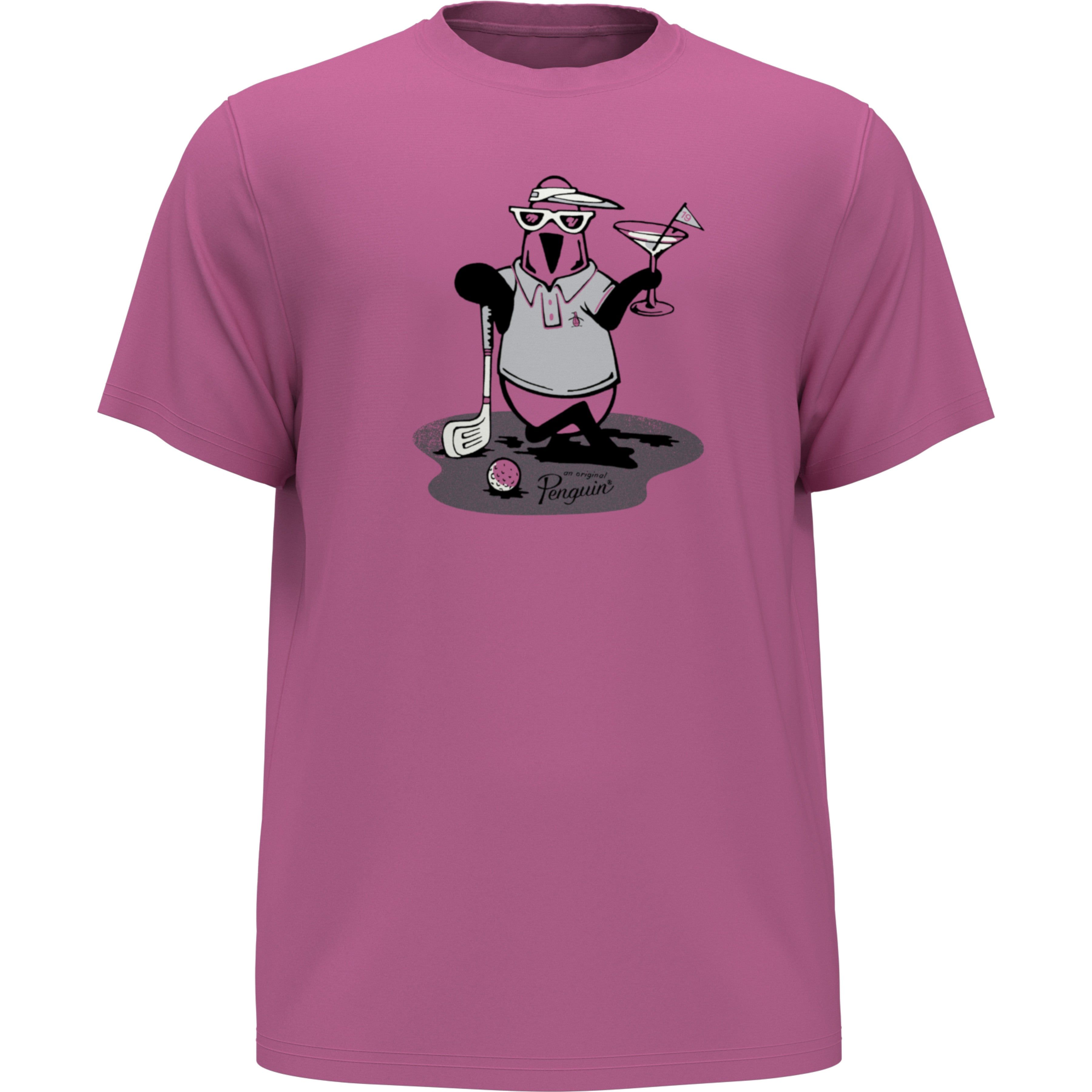 Pete's In Da Party Print Golf Tee sold by Original Penguin