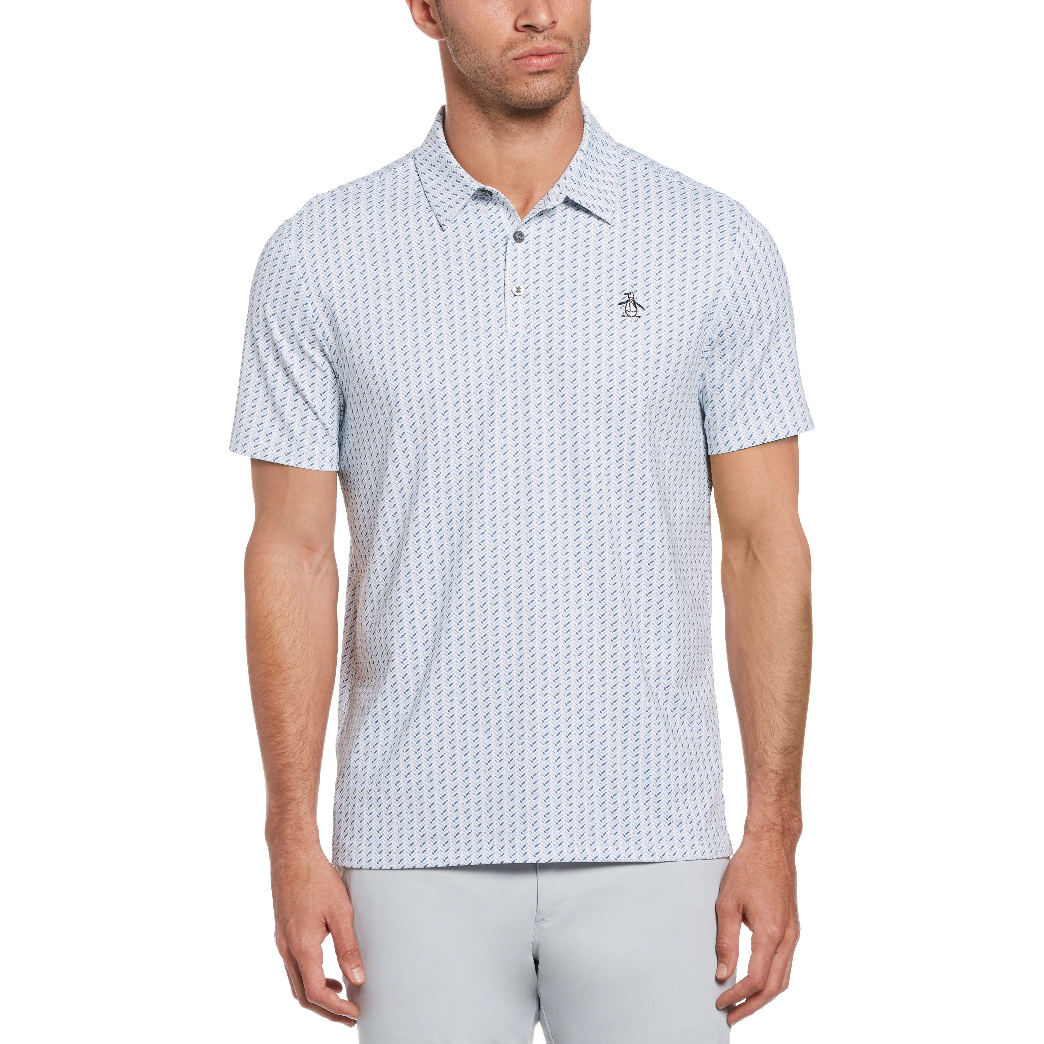Herringbone Golf Polo sold by Original Penguin