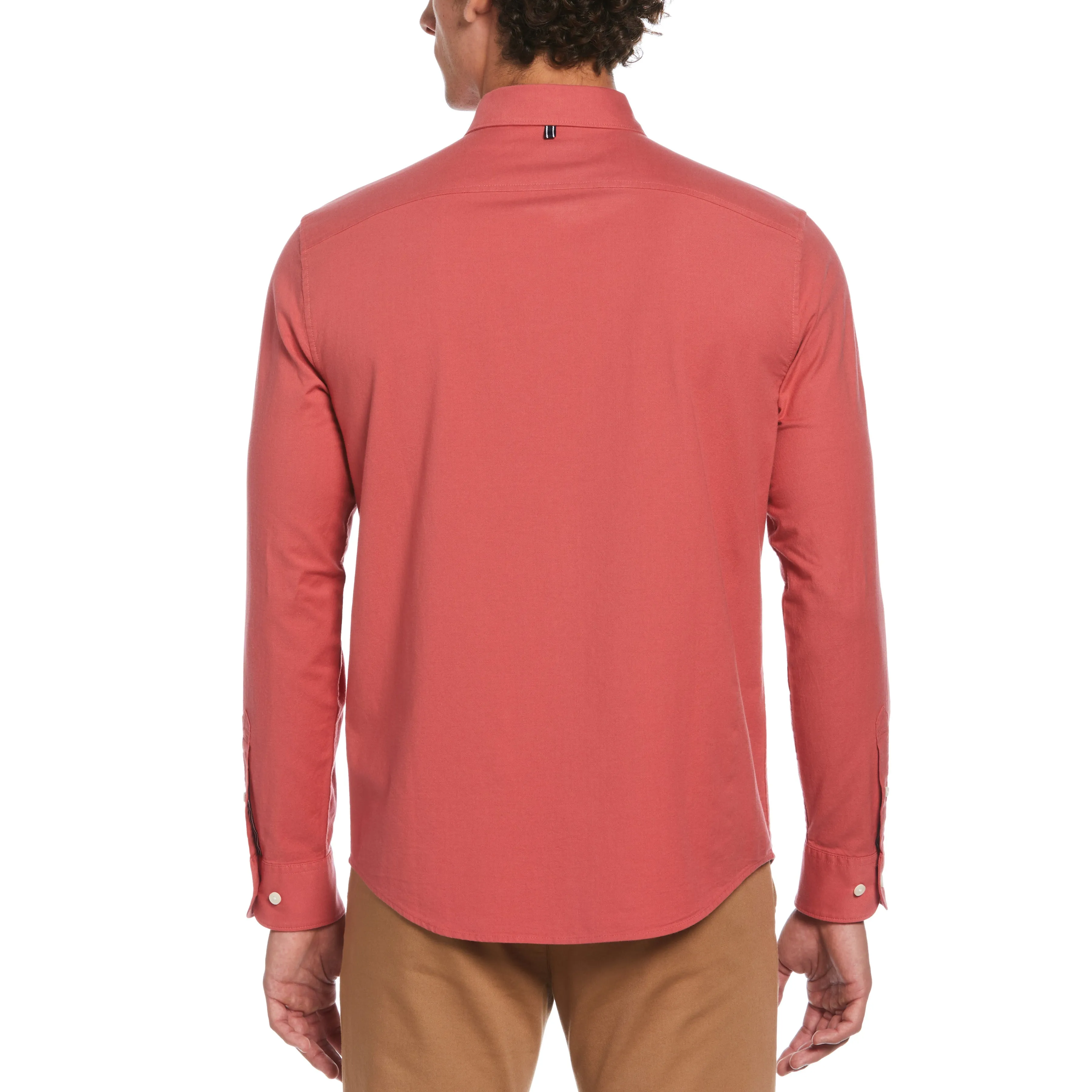 EcoVero Oxford Stretch Long Sleeve Shirt sold by Original Penguin product image thumbnail 2
